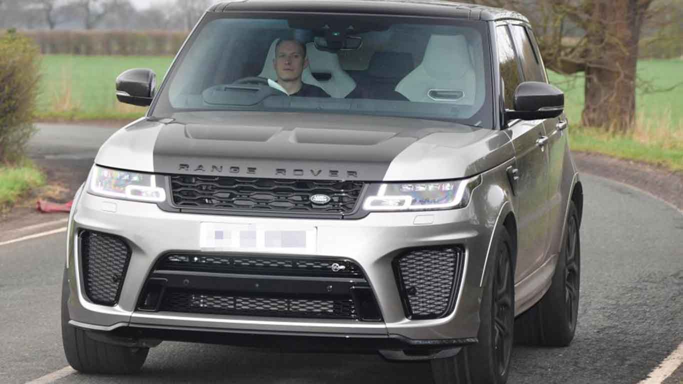 Cars of the England World Cup squad