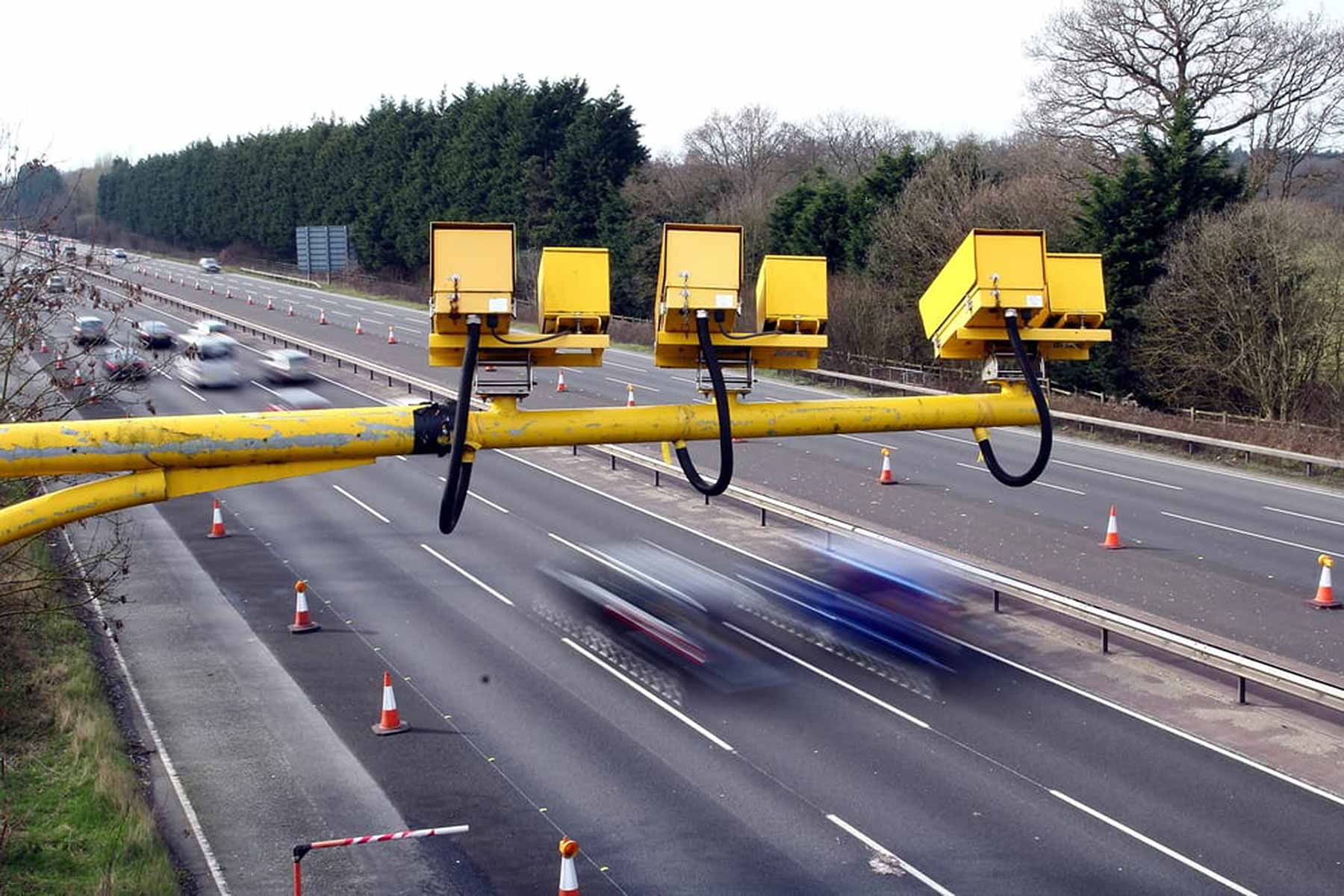 Average speed camera