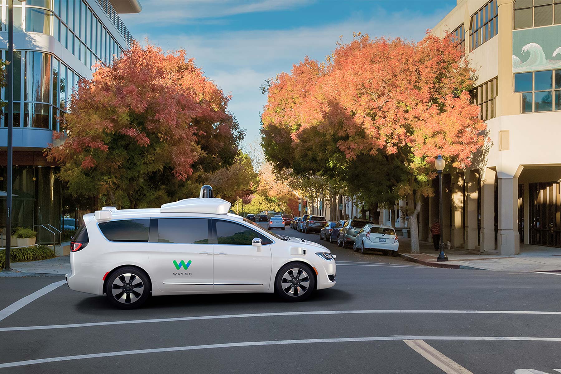 Waymo Chrysler Pacifica Hybrid