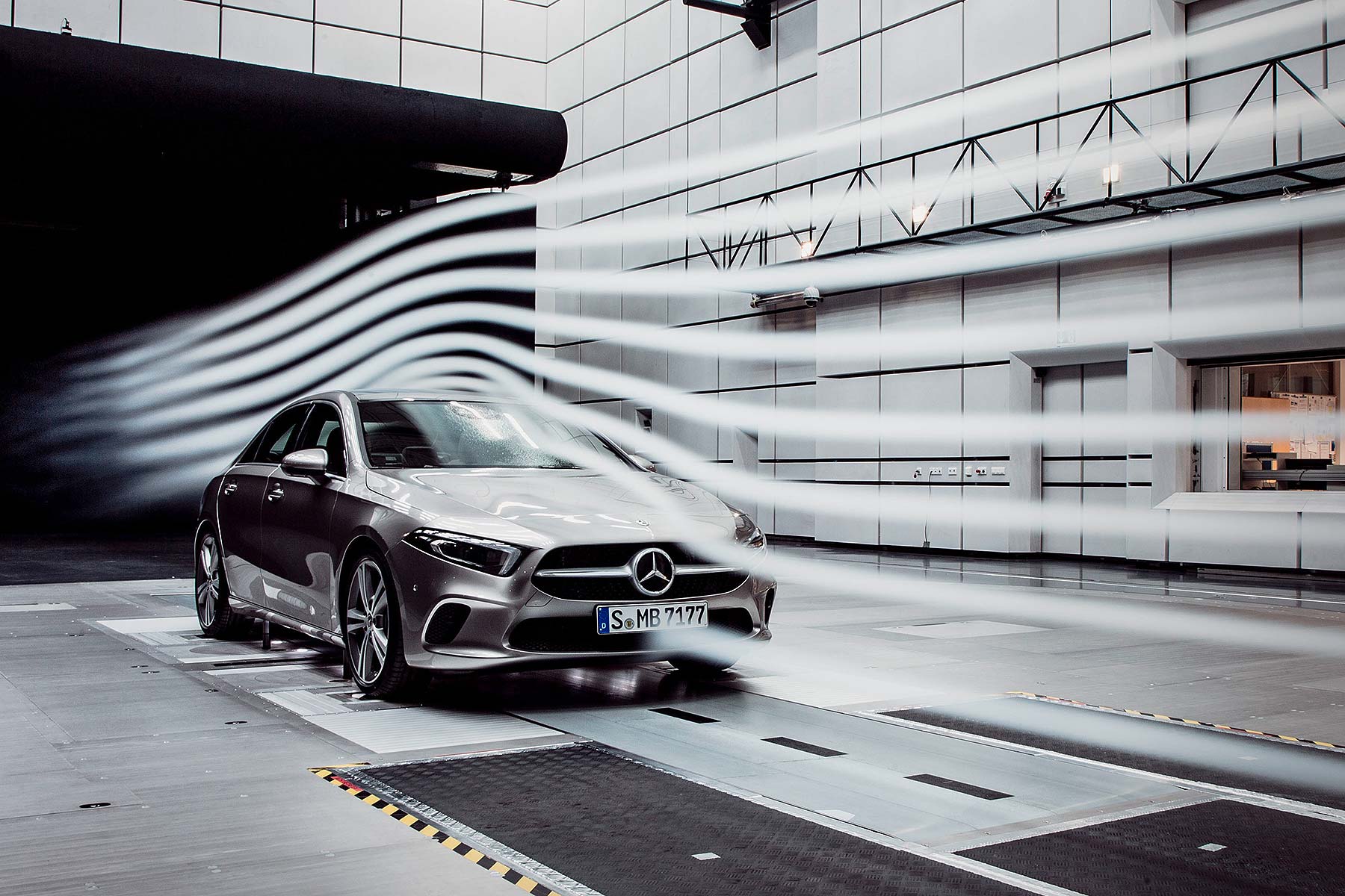 2018 Mercedes-Benz A-Class Saloon aero world record