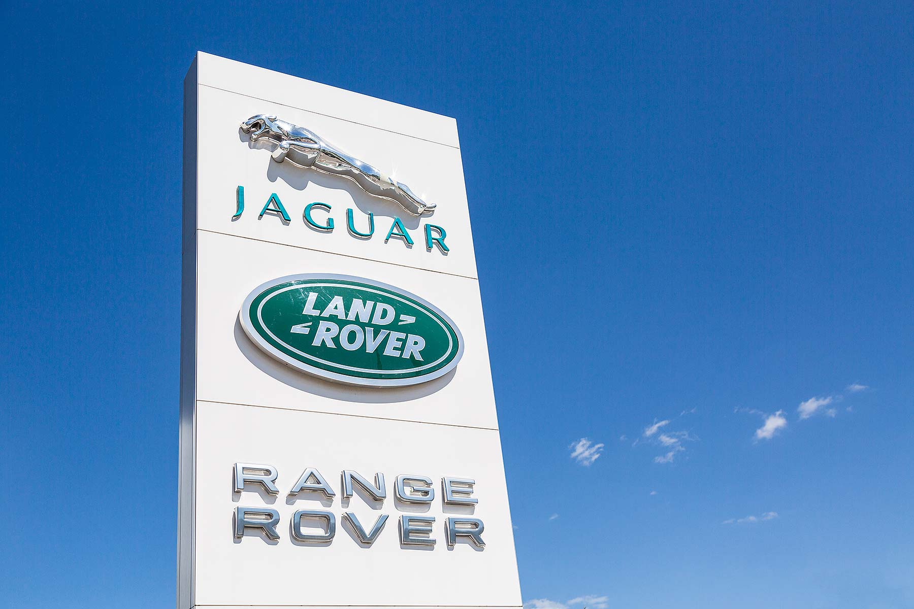 Jaguar Land Rover logos