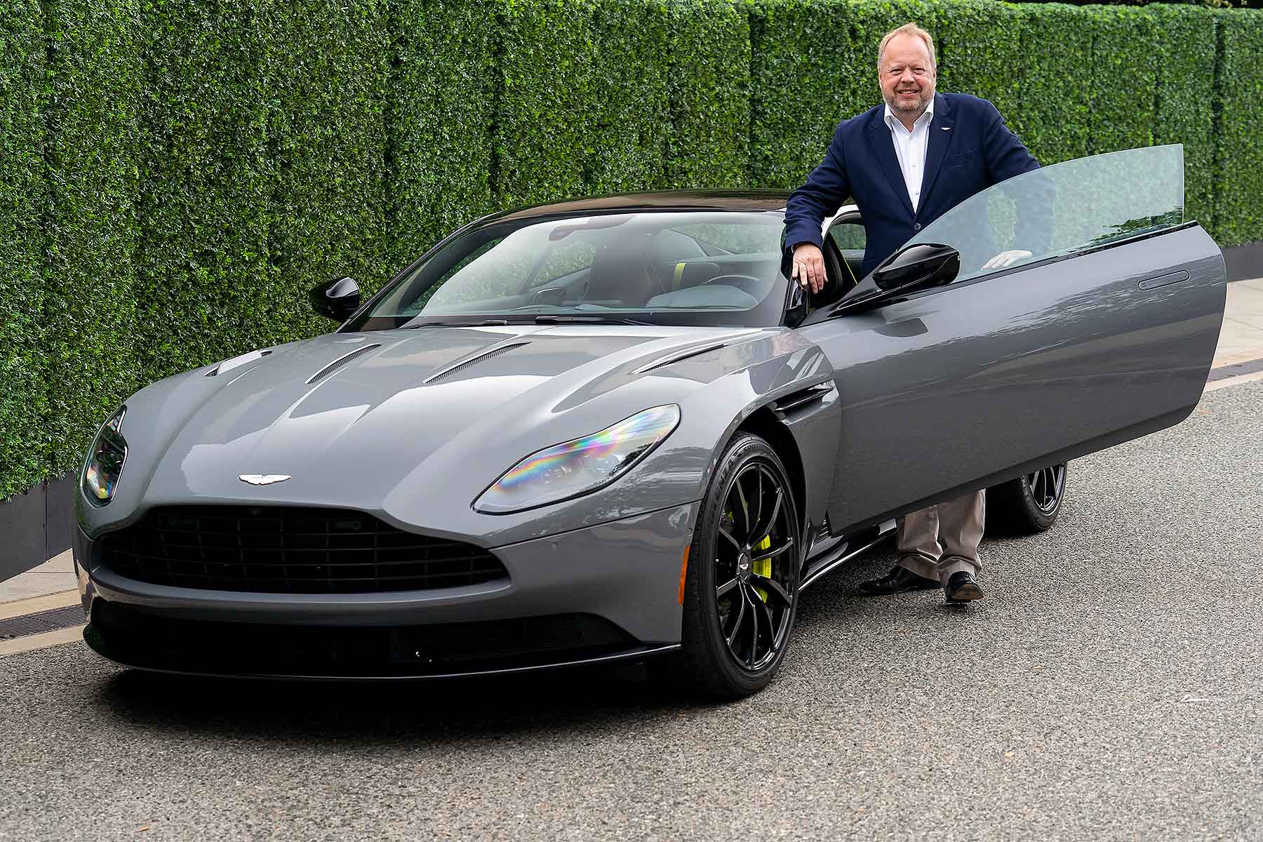 Aston Martin CEO Dr Andy Palmer