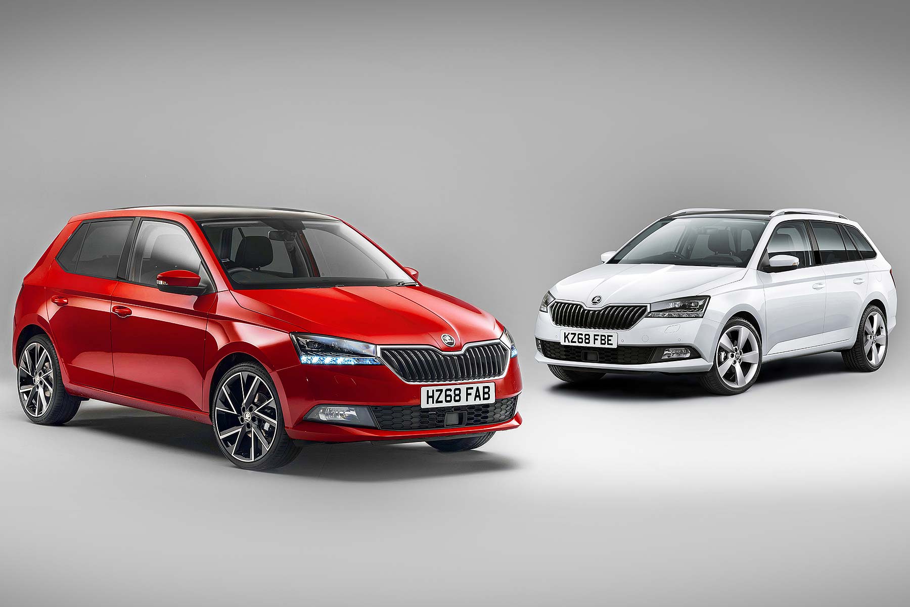 2019 Skoda Fabia hatch and estate