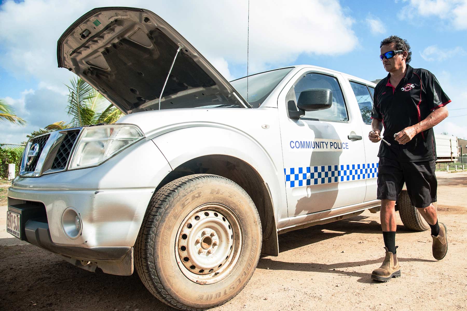 Nissan flies in mechanics to Torres Strait Islands