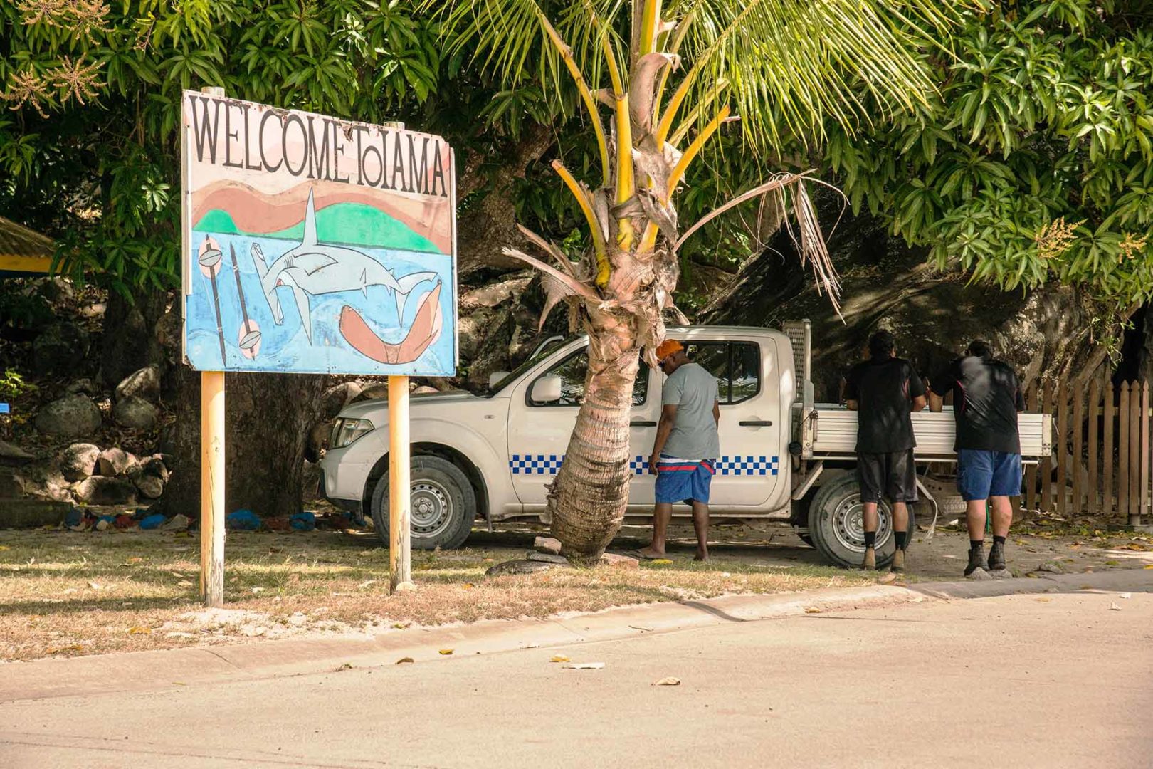 Nissan flies in mechanics to Torres Strait Islands