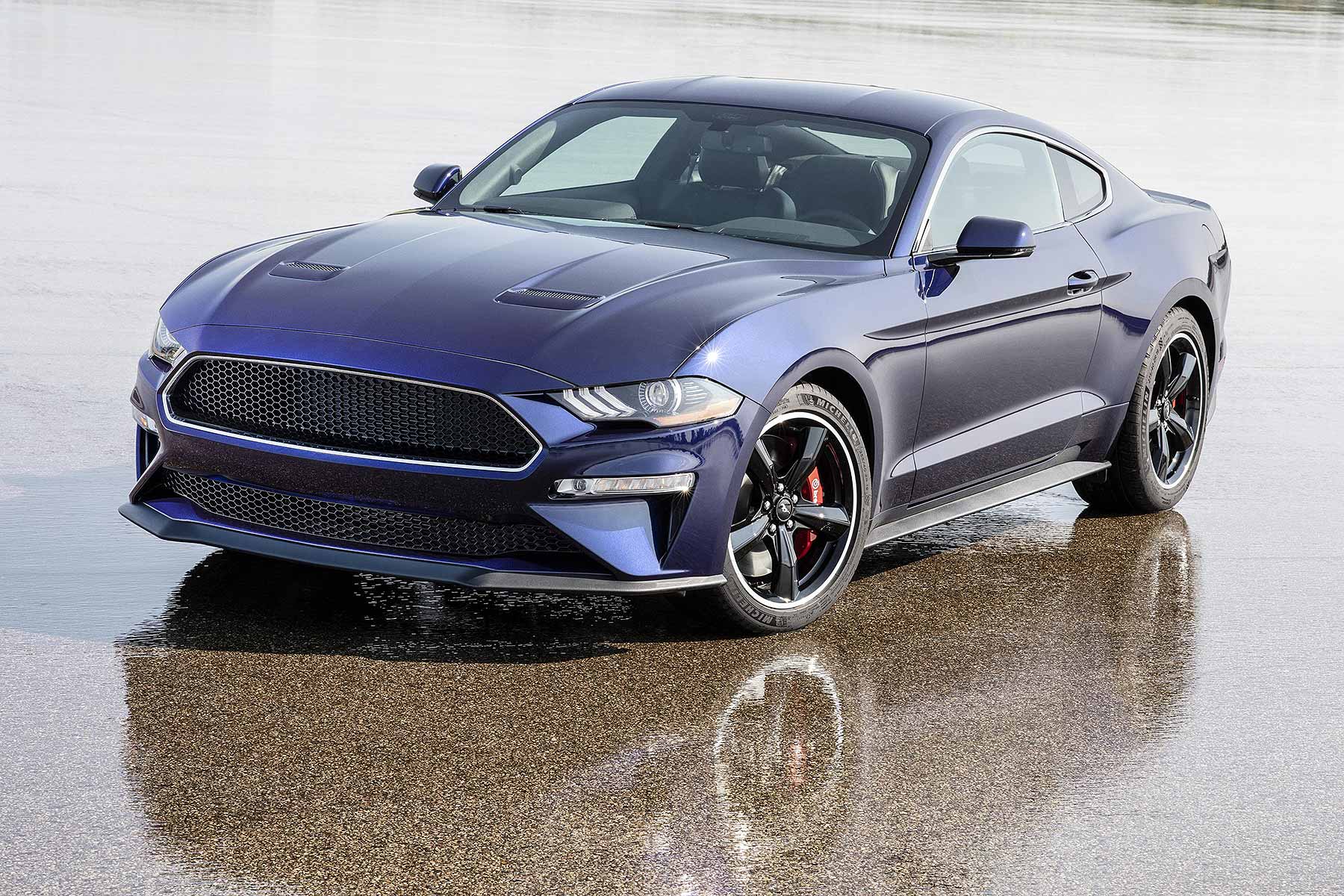 Ford Mustang Bullitt in Kona Blue