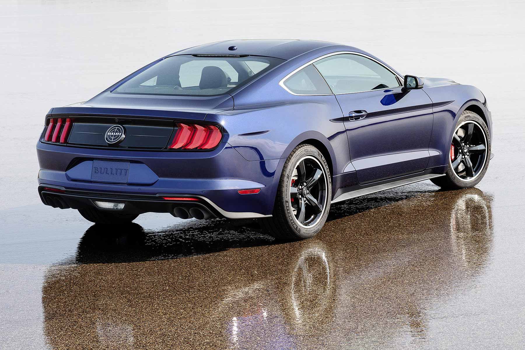 Ford Mustang Bullitt in Kona Blue