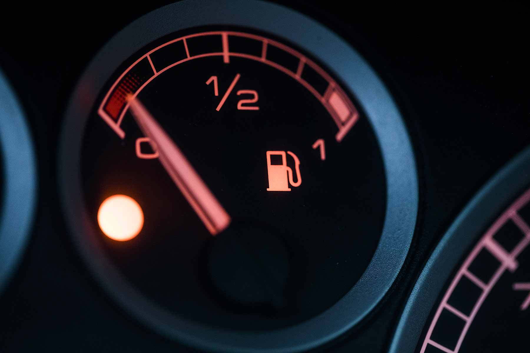 Car fuel gauge