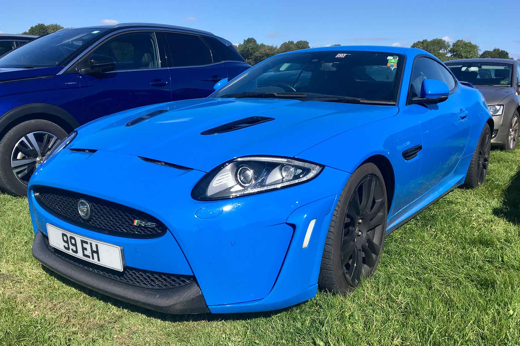 Amazing cars of the Goodwood Revival car park