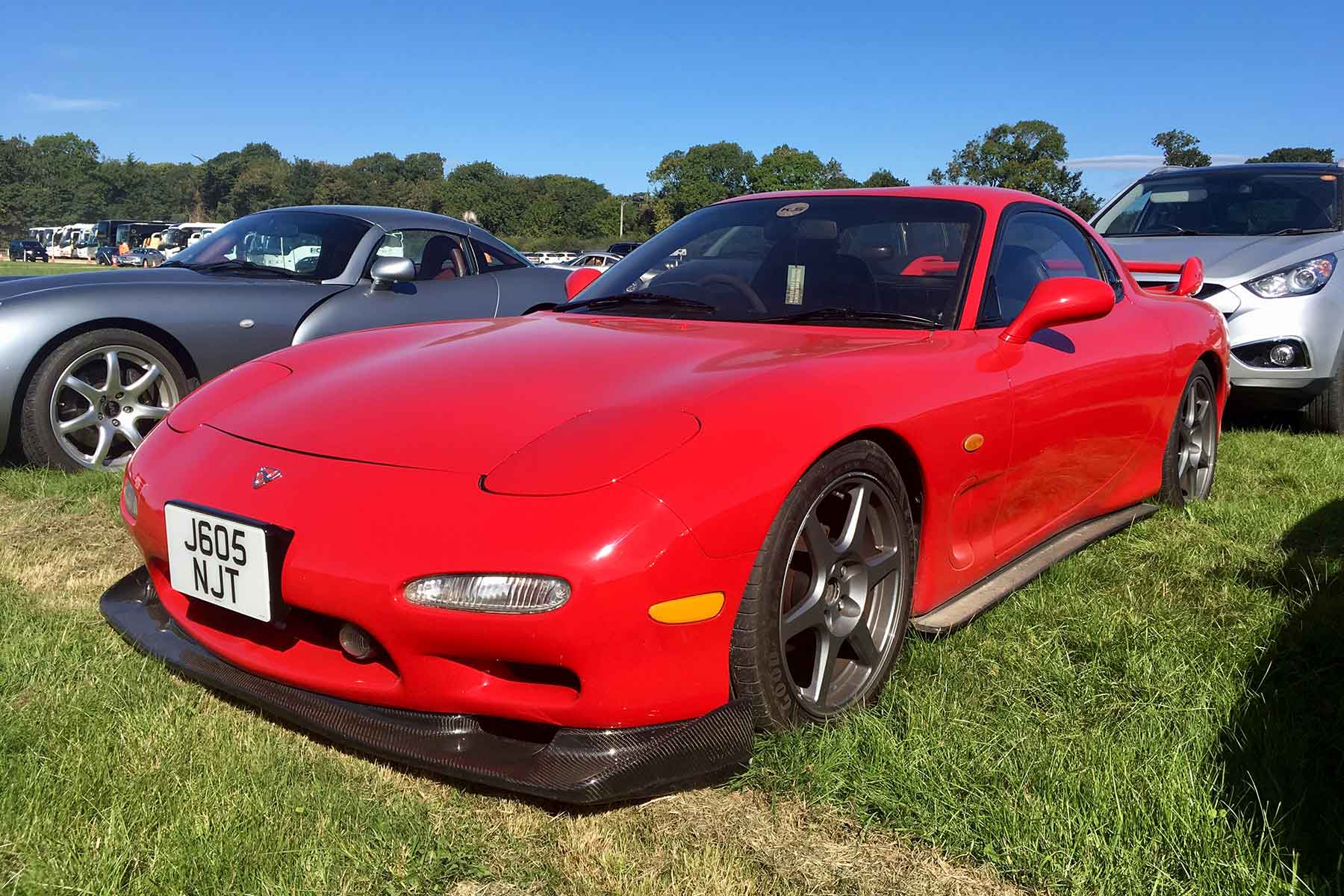 Amazing cars of the Goodwood Revival car park