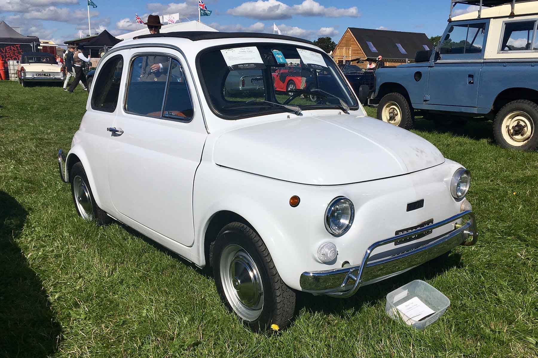 Amazing cars of the Goodwood Revival car park