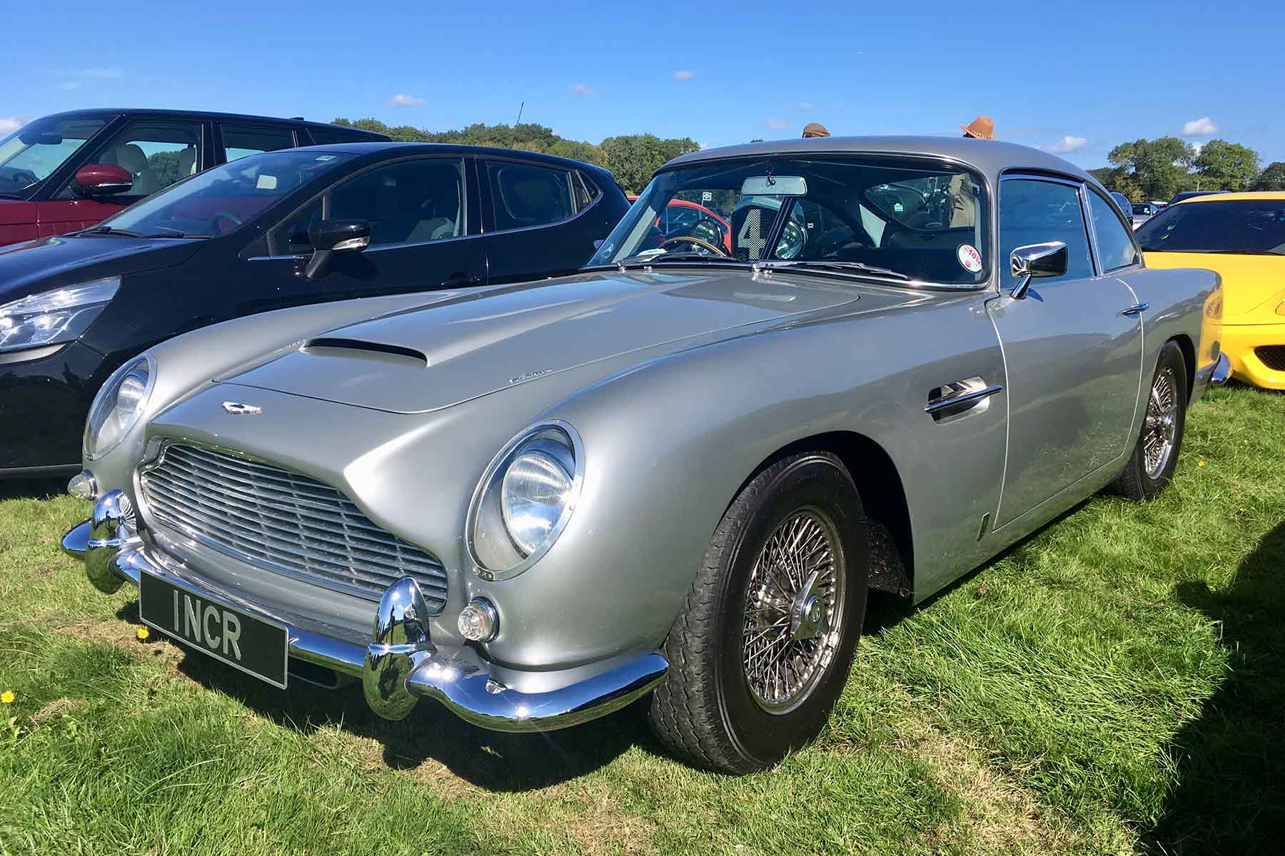 Amazing cars of the Goodwood Revival car park