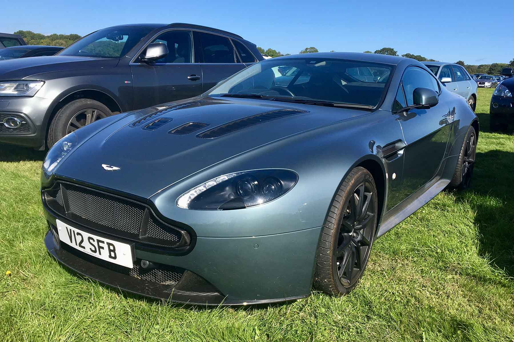 Amazing cars of the Goodwood Revival car park