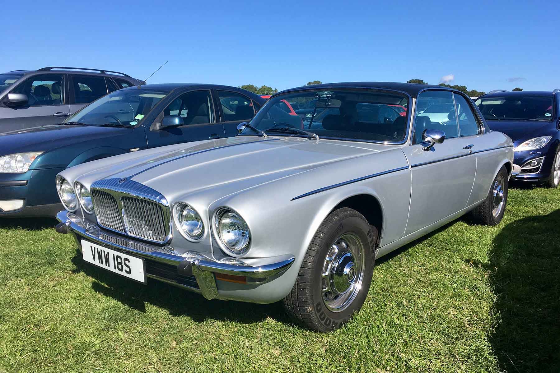 Amazing cars of the Goodwood Revival car park