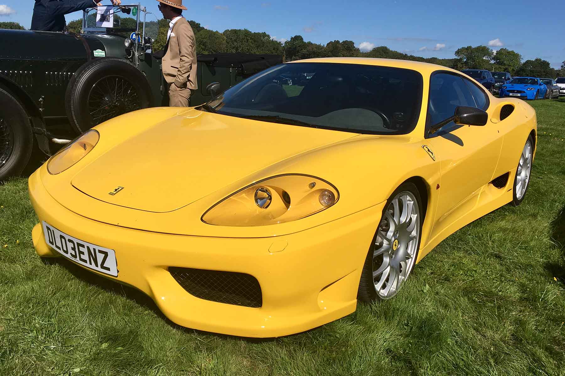 Amazing cars of the Goodwood Revival car park