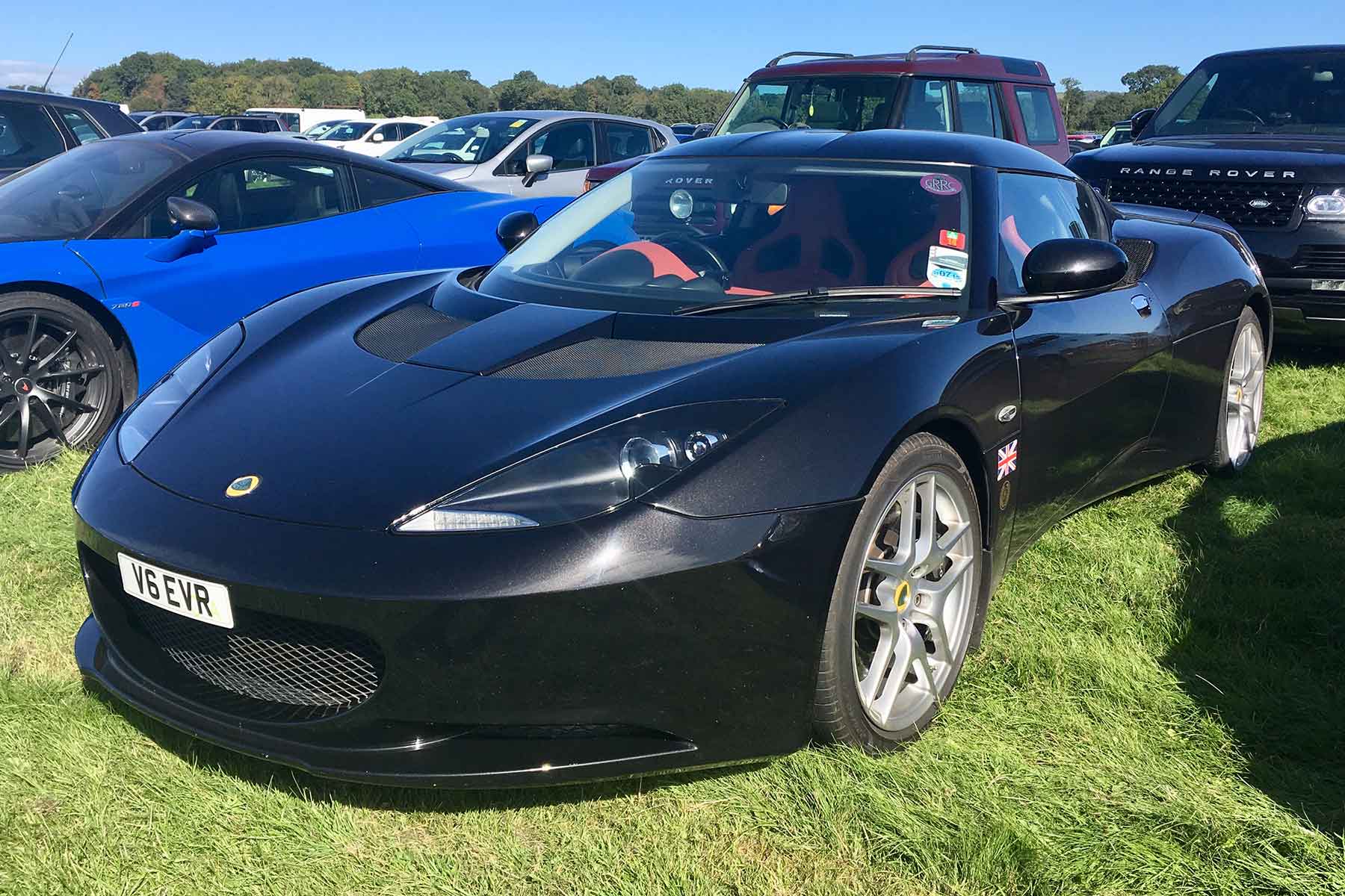 Amazing cars of the Goodwood Revival car park