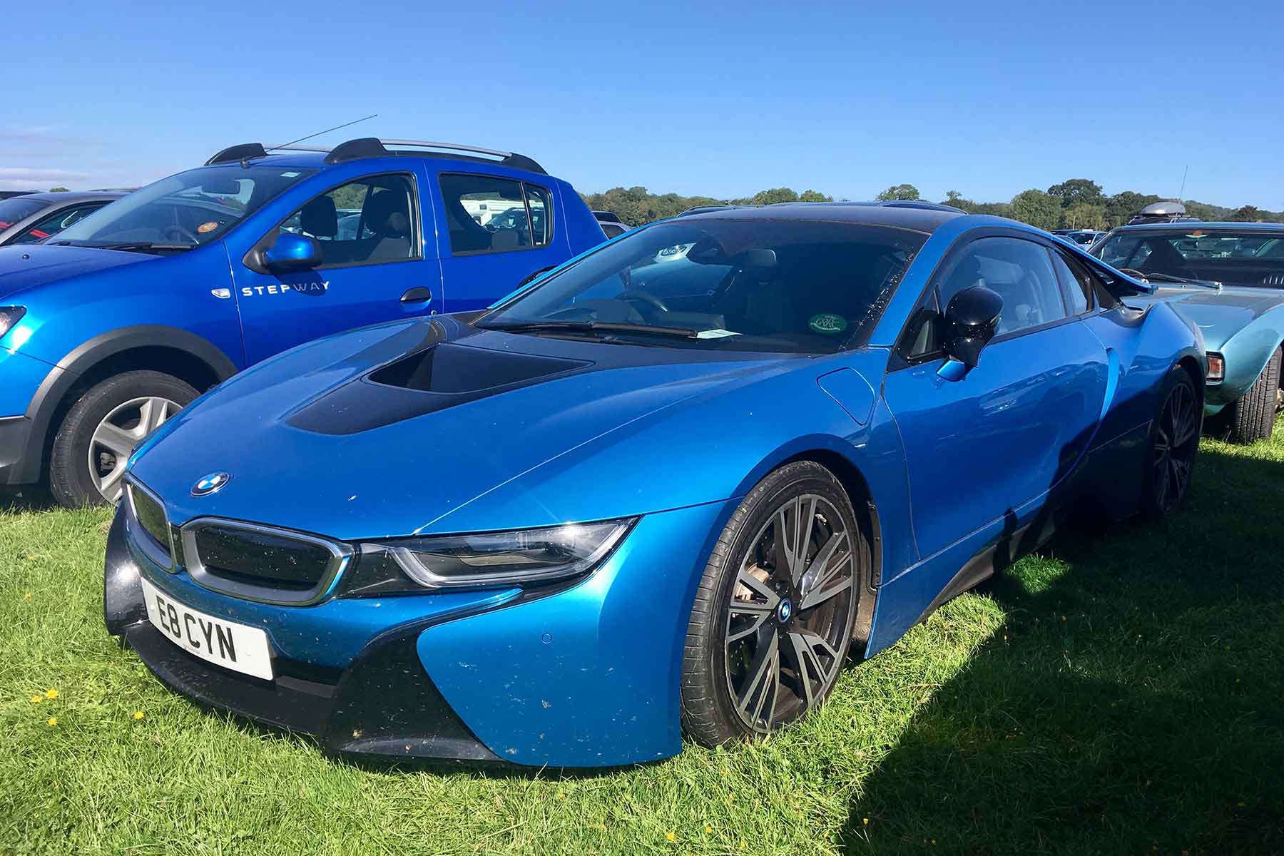 Amazing cars of the Goodwood Revival car park