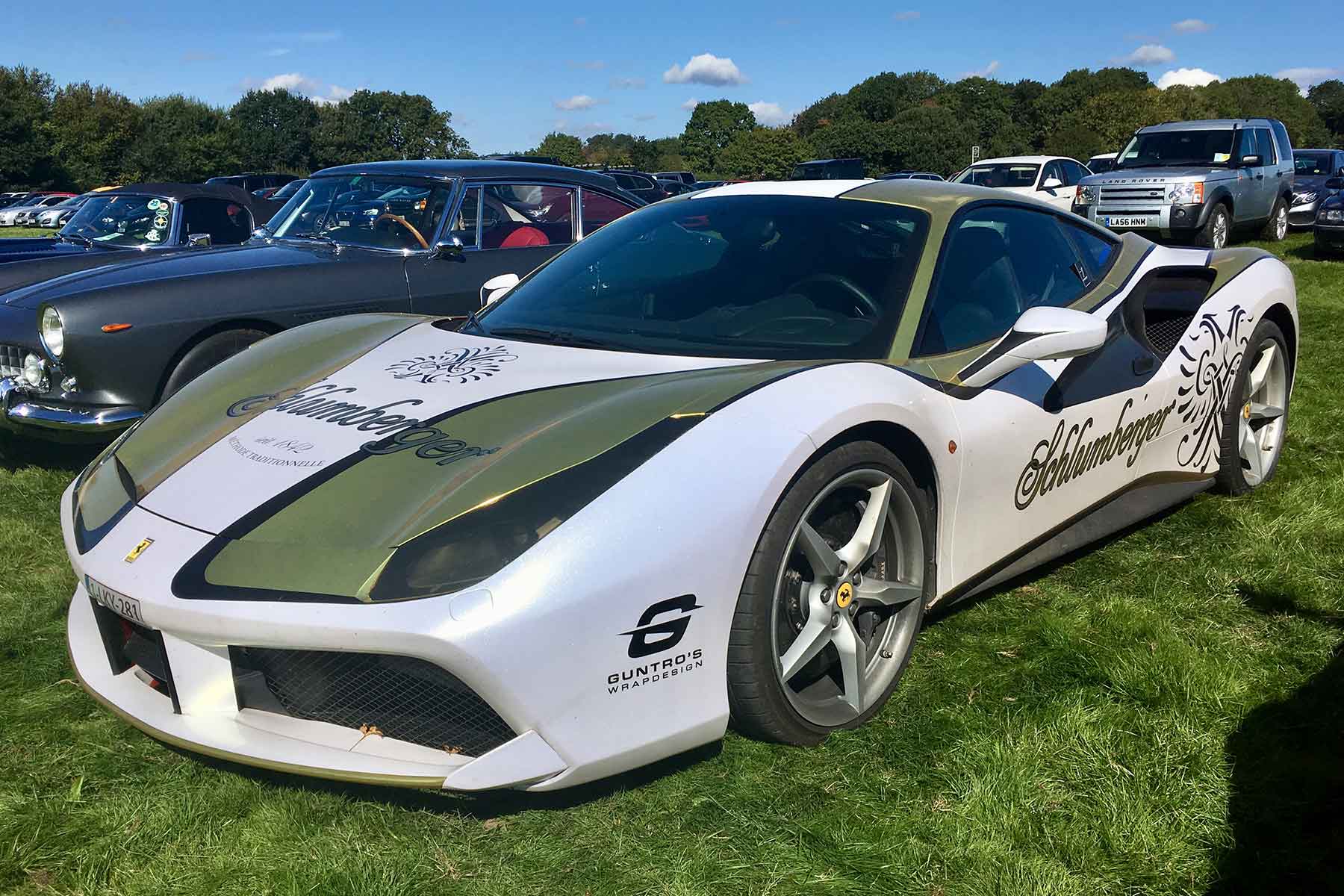 Amazing cars of the Goodwood Revival car park