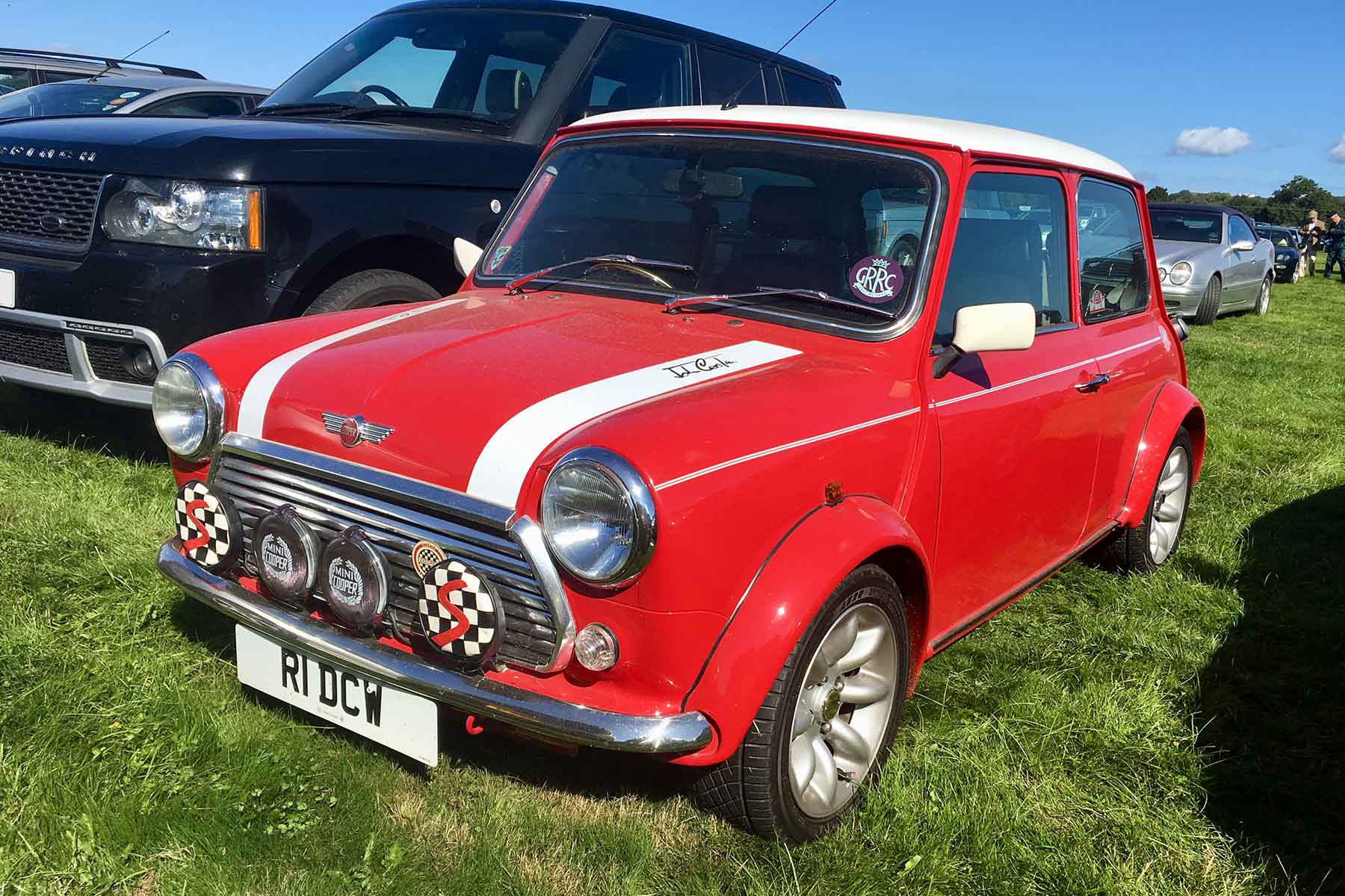 Amazing cars of the Goodwood Revival car park