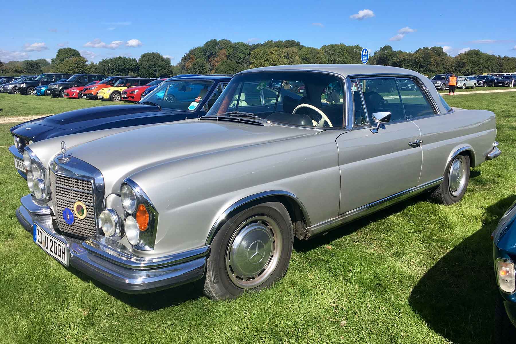 Amazing cars of the Goodwood Revival car park