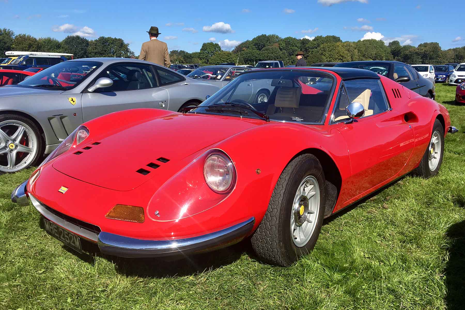 Amazing cars of the Goodwood Revival car park