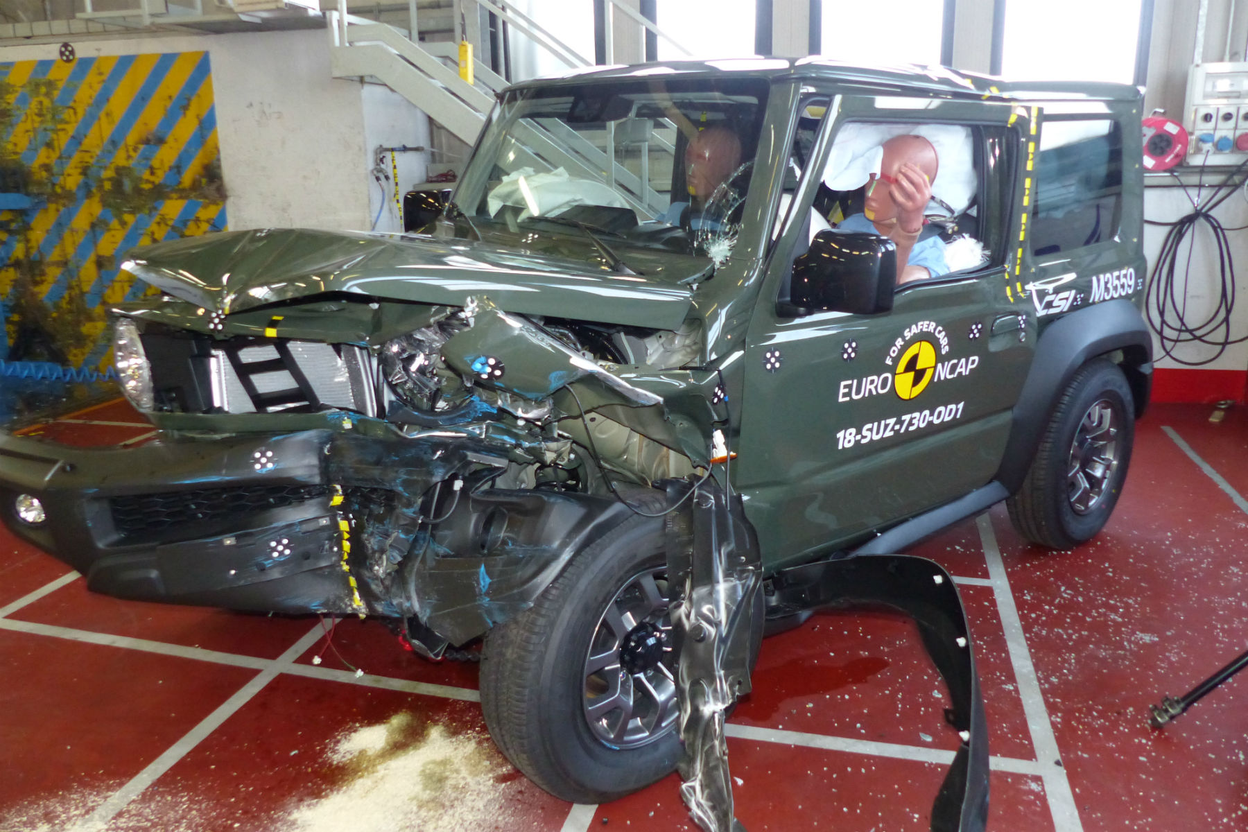 Suzuki Jimny Euro NCAP test