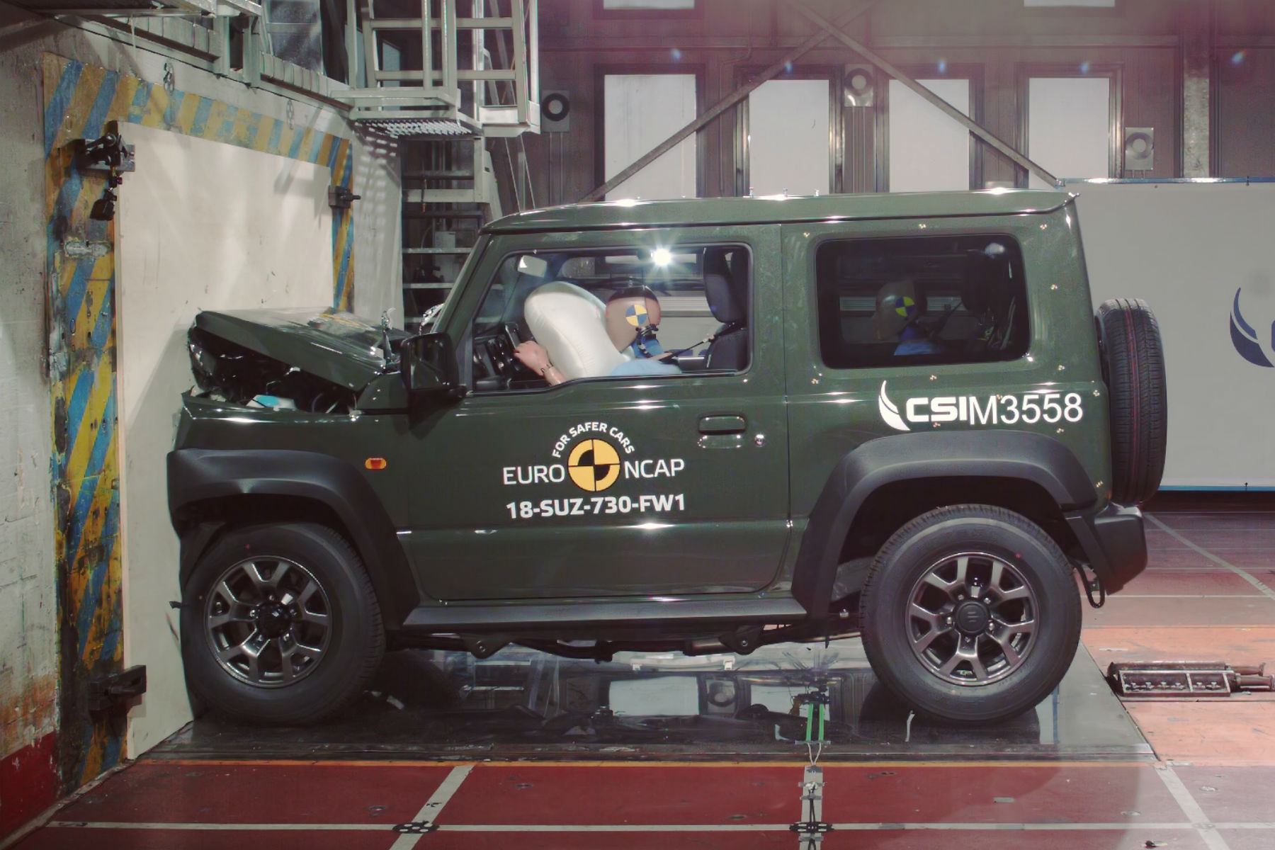 Suzuki Jimny Euro NCAP test