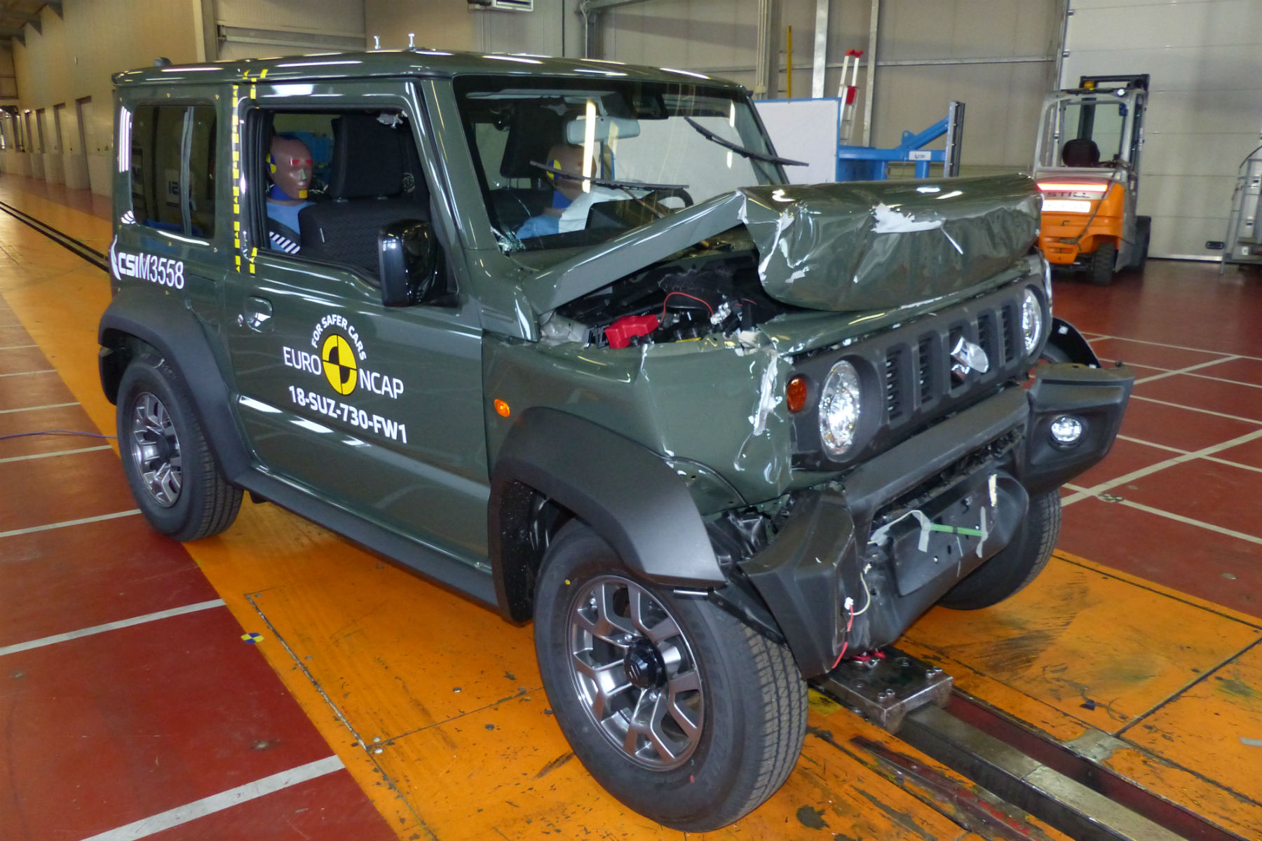 Suzuki Jimny Euro NCAP test