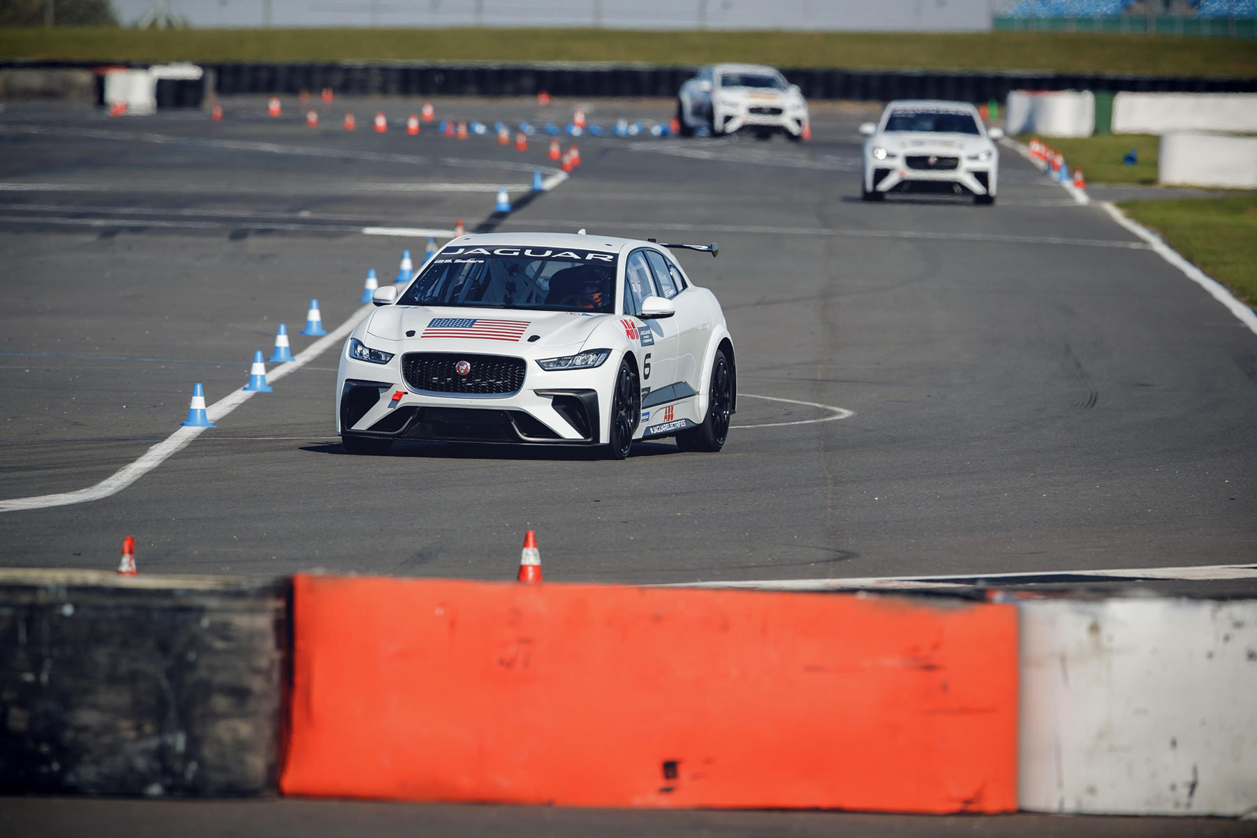 Jaguar I-Pace eTrophy Test Session