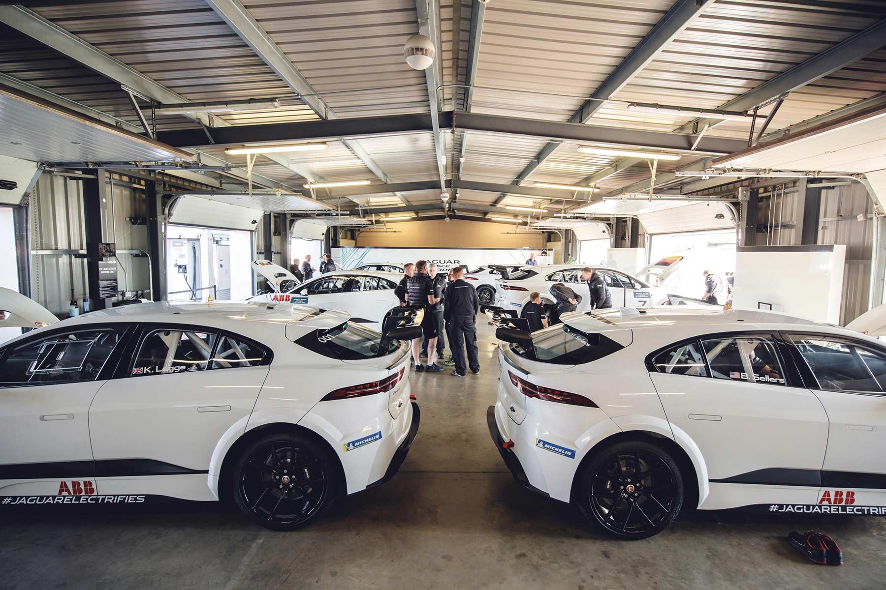 Jaguar I-Pace eTrophy Test Session