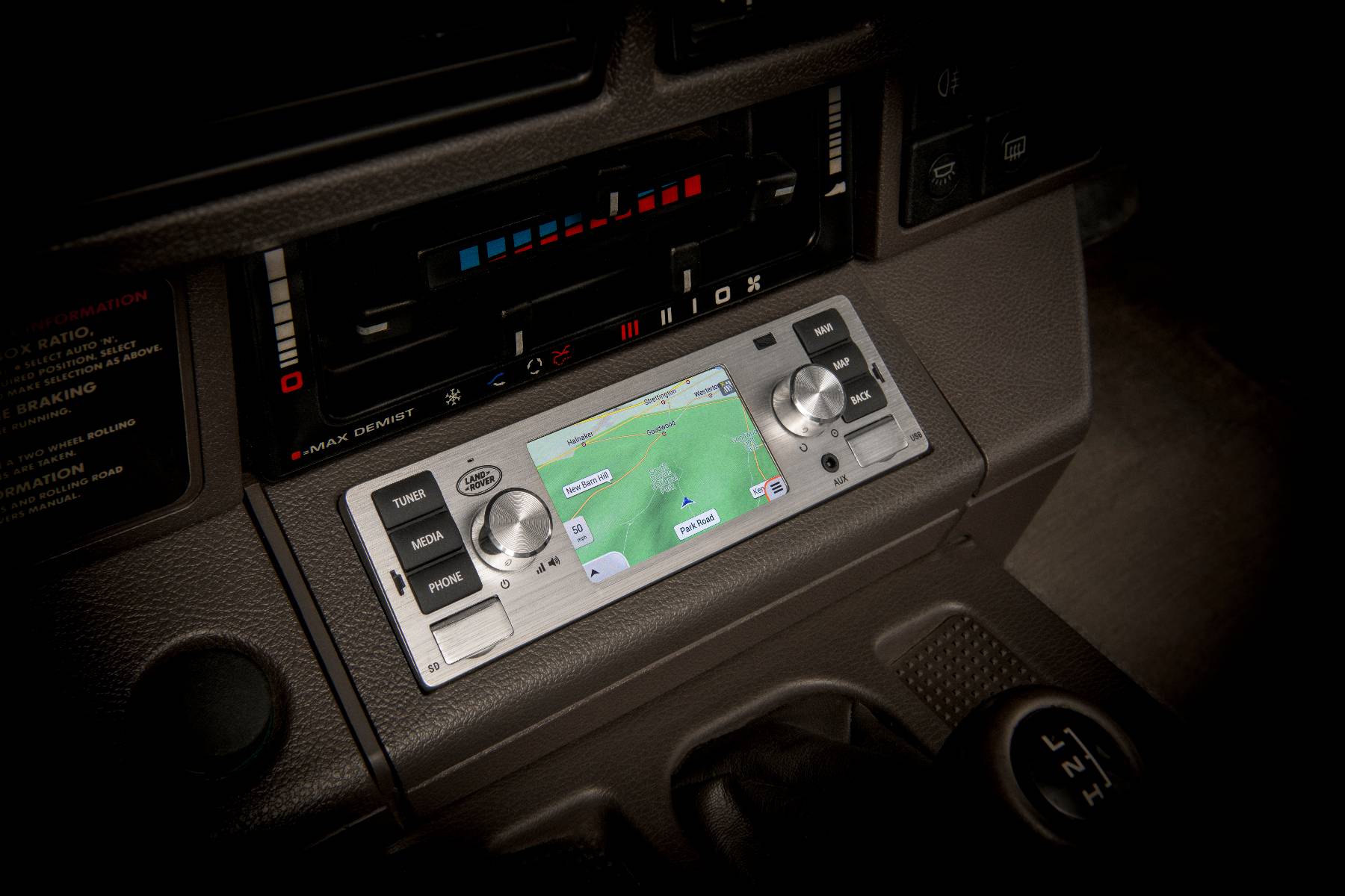 JLR classic infotainment