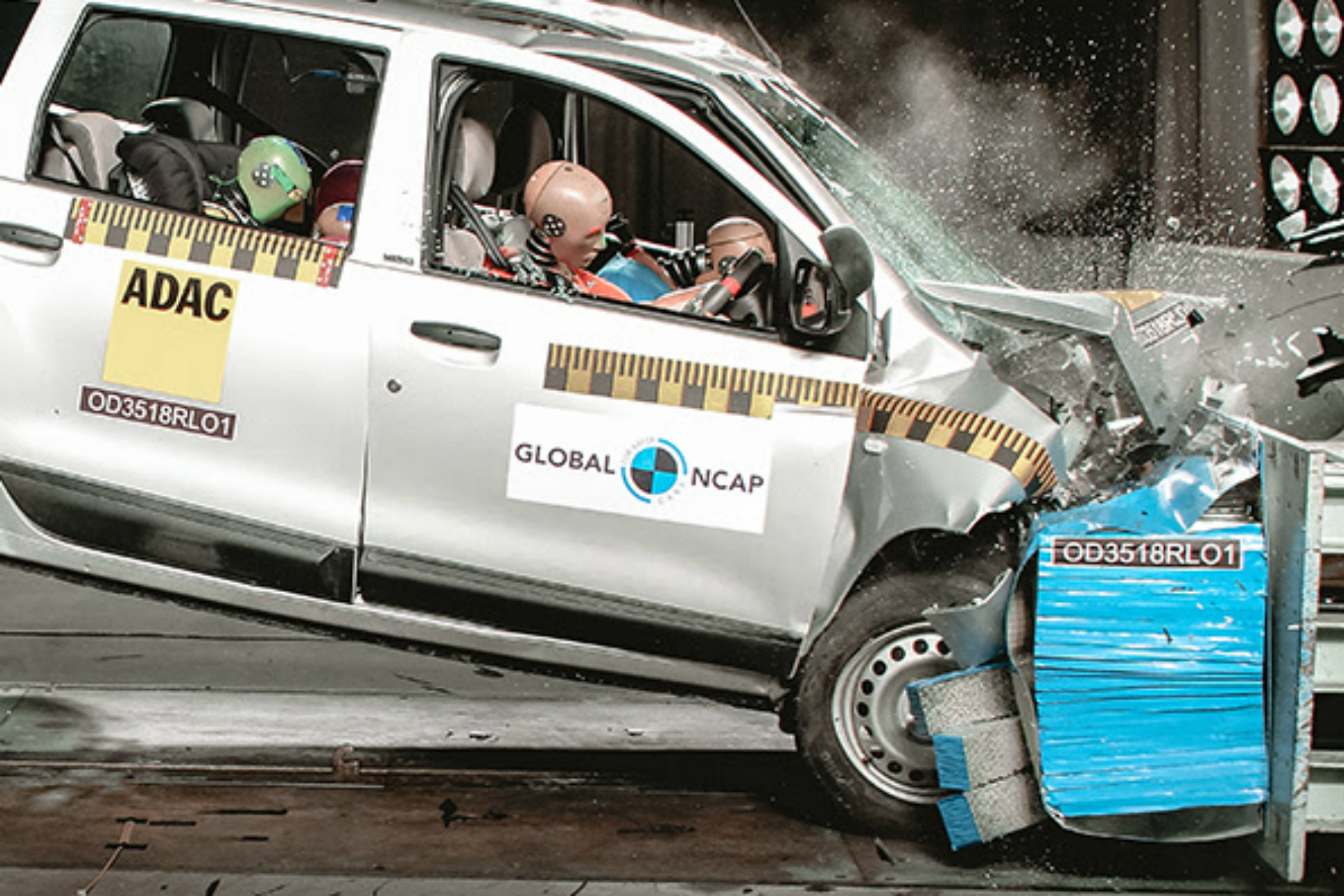 NCAP Renault crash