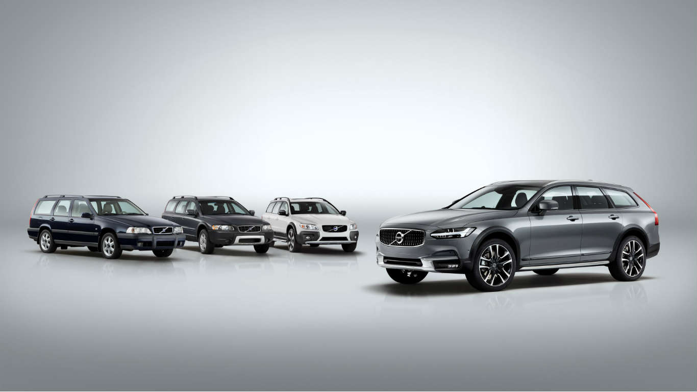 History of Volvo estates