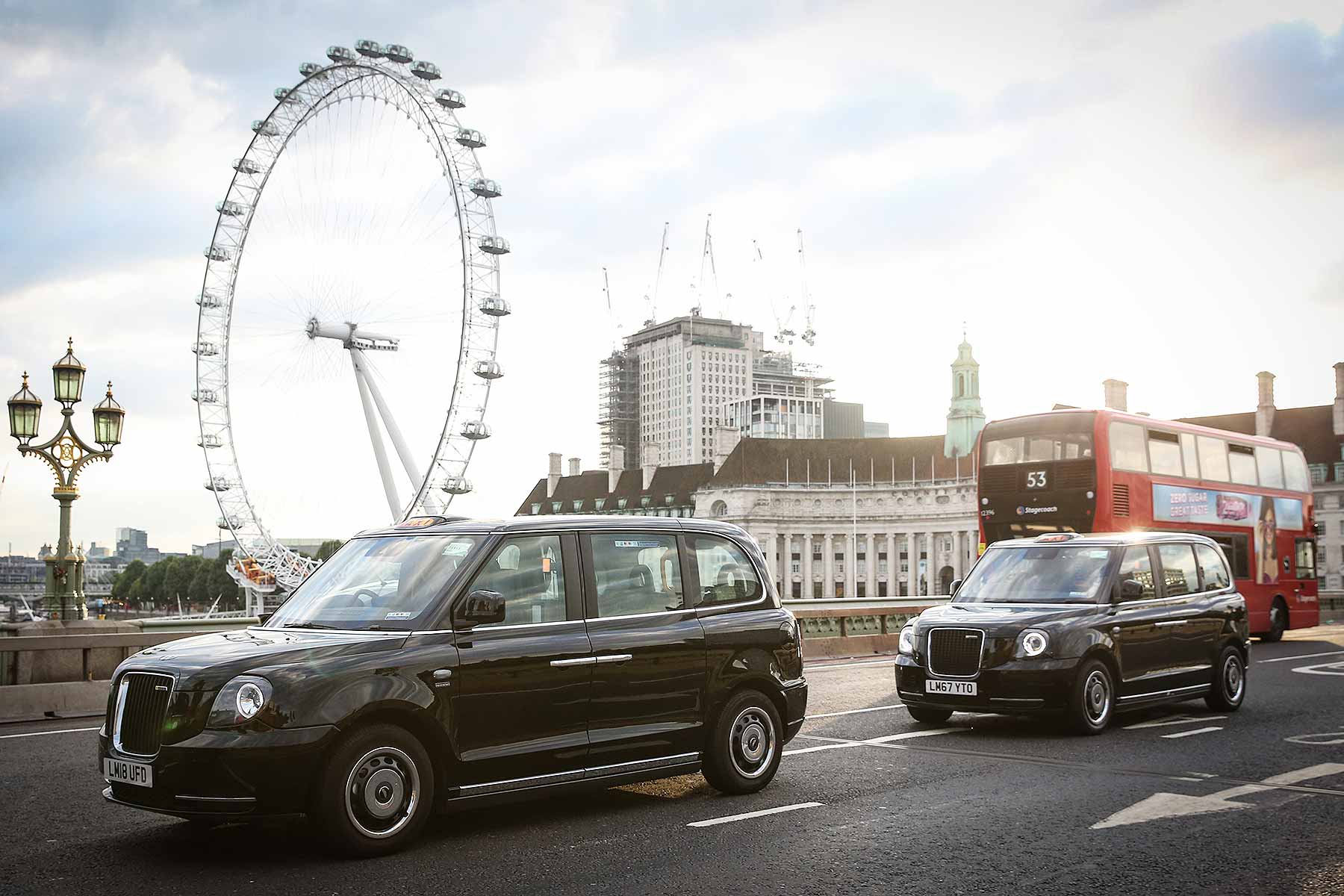 London electric black cab