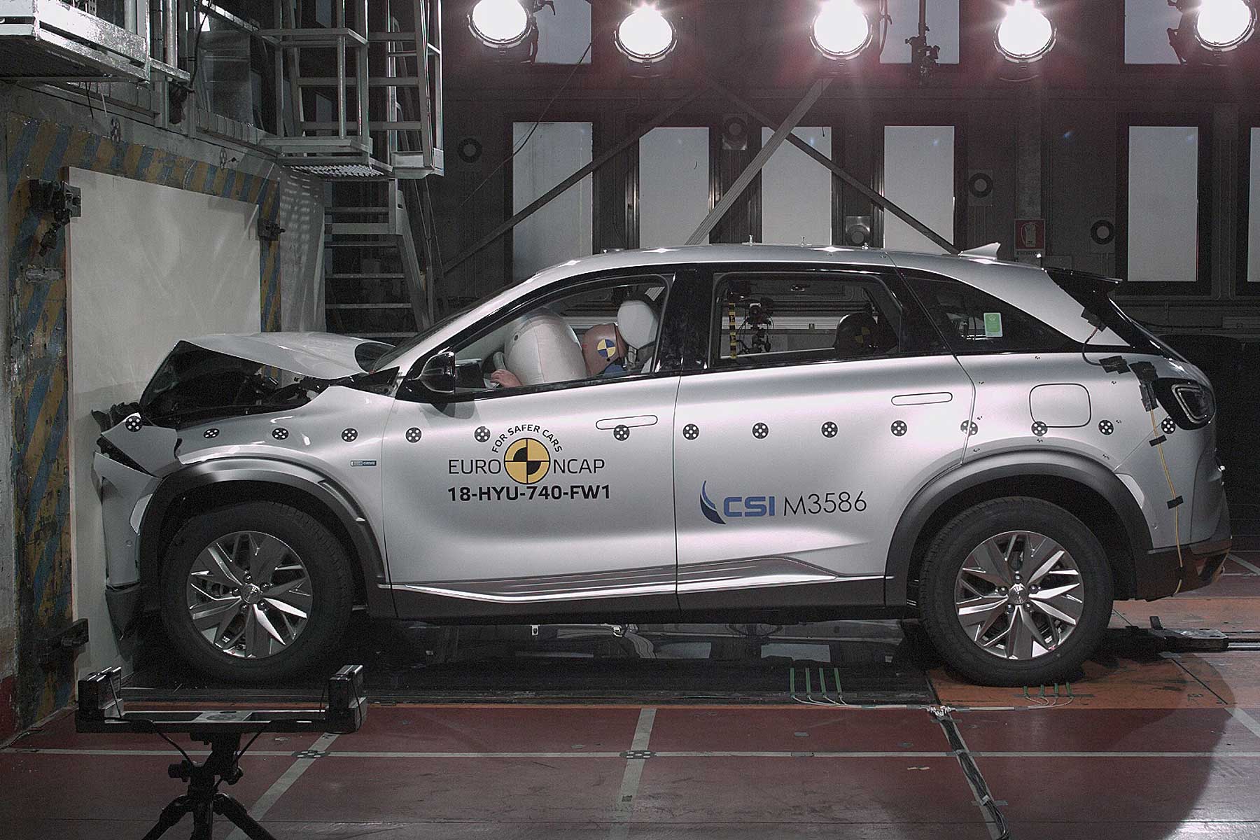 Hyundai Nexo Euro NCAP crash test