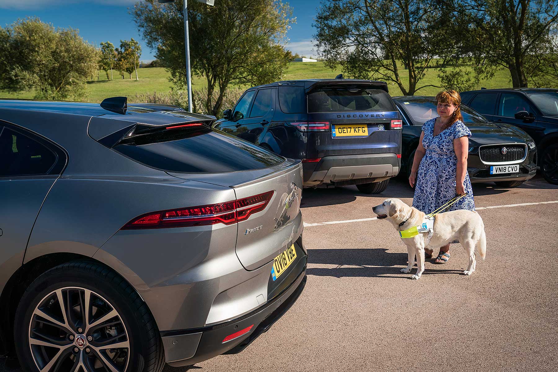 Jaguar I-Pace AVAS and Guide Dogs for the Blind