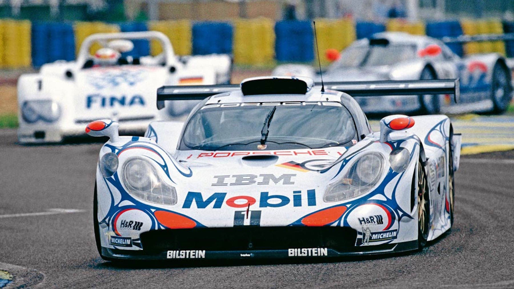 Retro livery Porsche 911 RSR racers 2018 Petit Le Mans