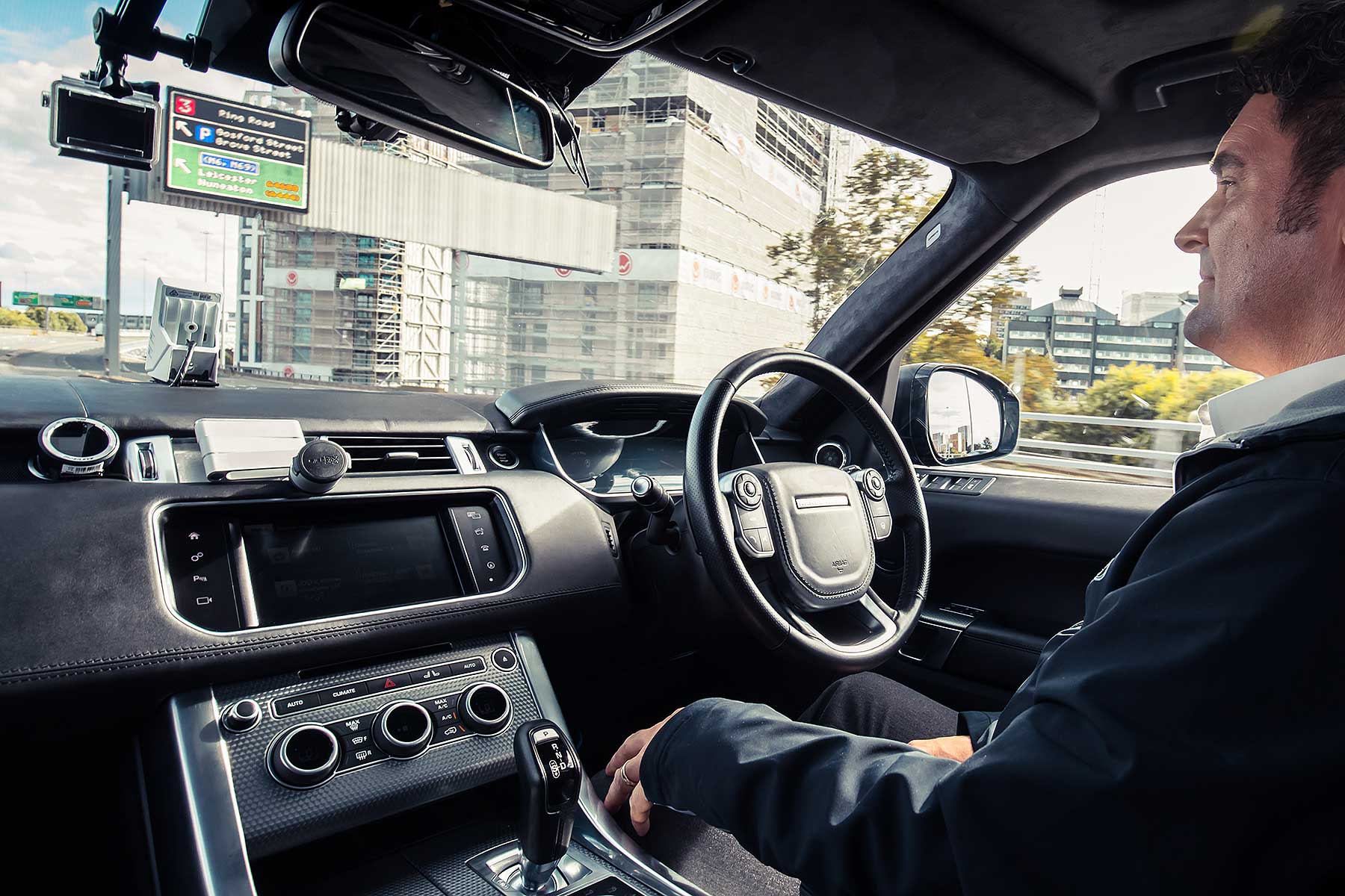 Autonomous Range Rover Sport in Coventry