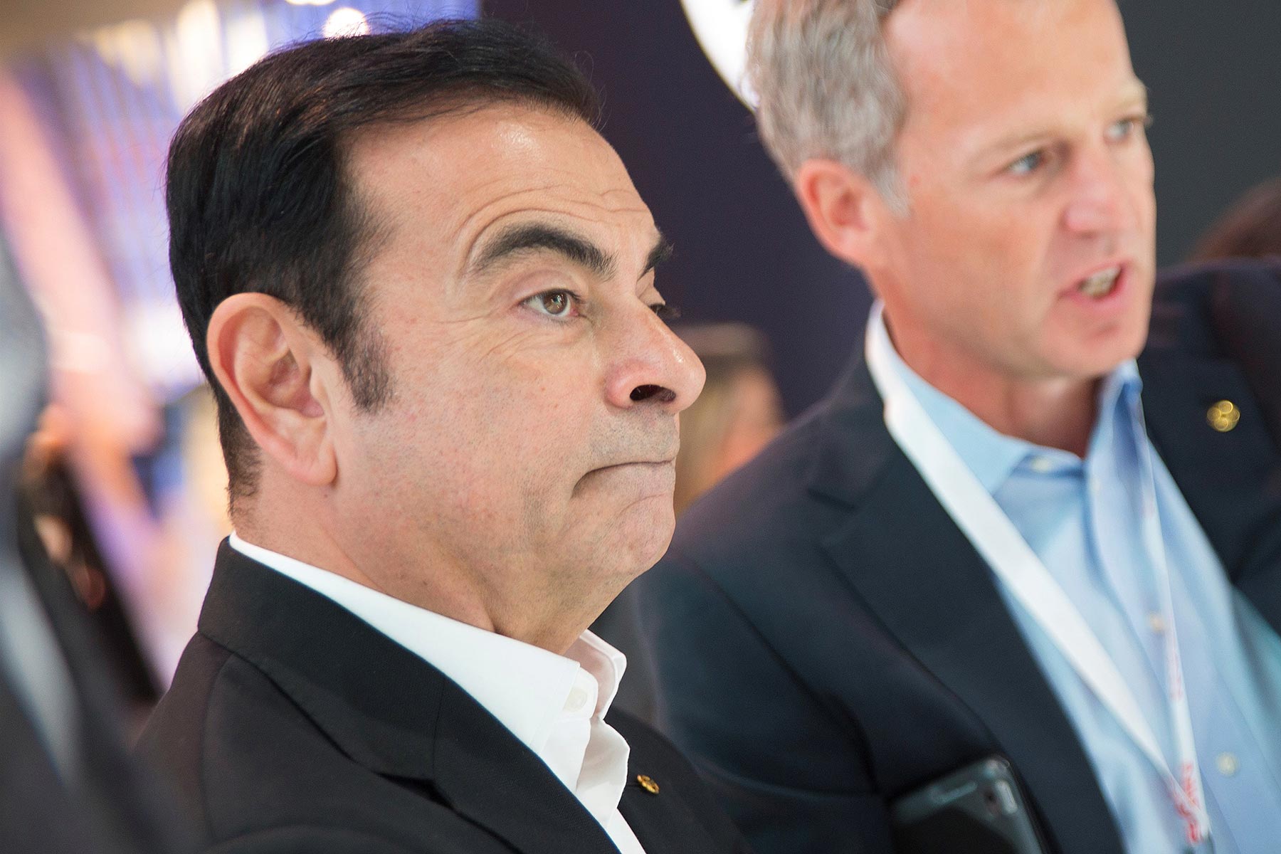 Nissan CEO Carlos Ghosn at CES