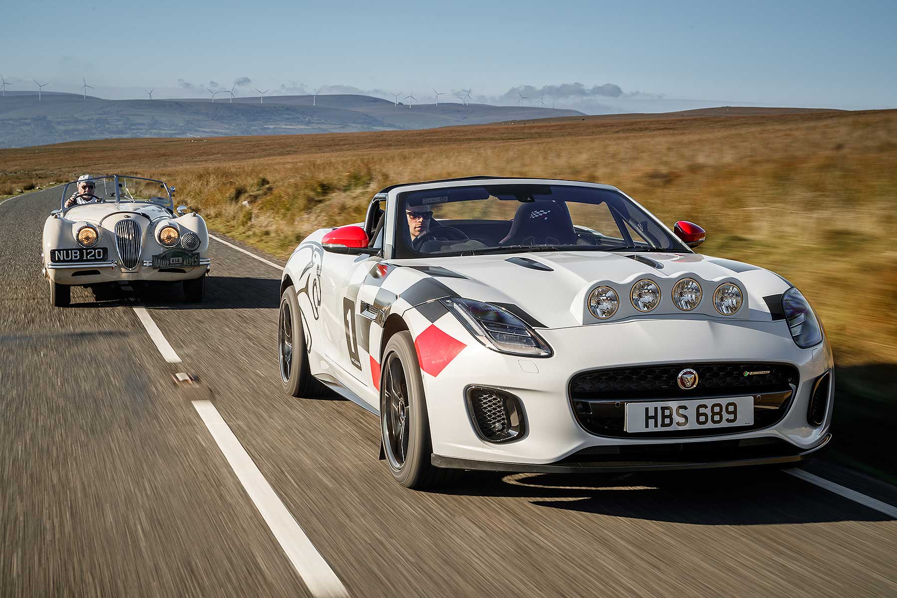 Jaguar F-Type rally car special
