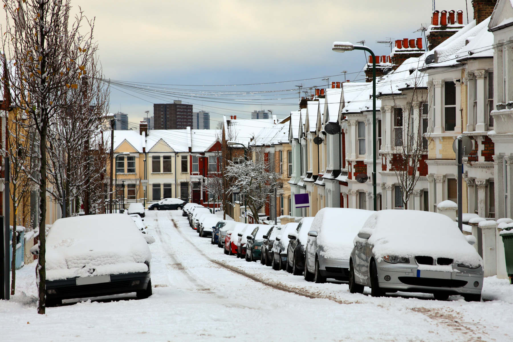 London snow 2010