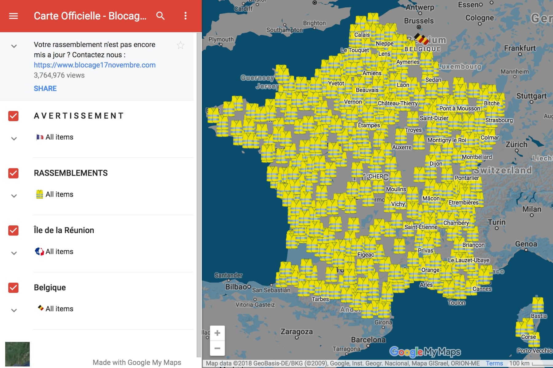 Fuel price rises in France