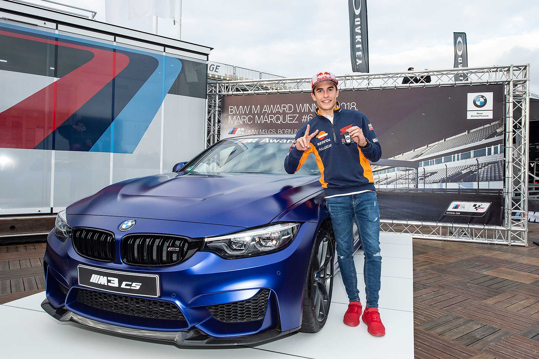 MotoGP's Marc Marquez wins a BMW M3 CS