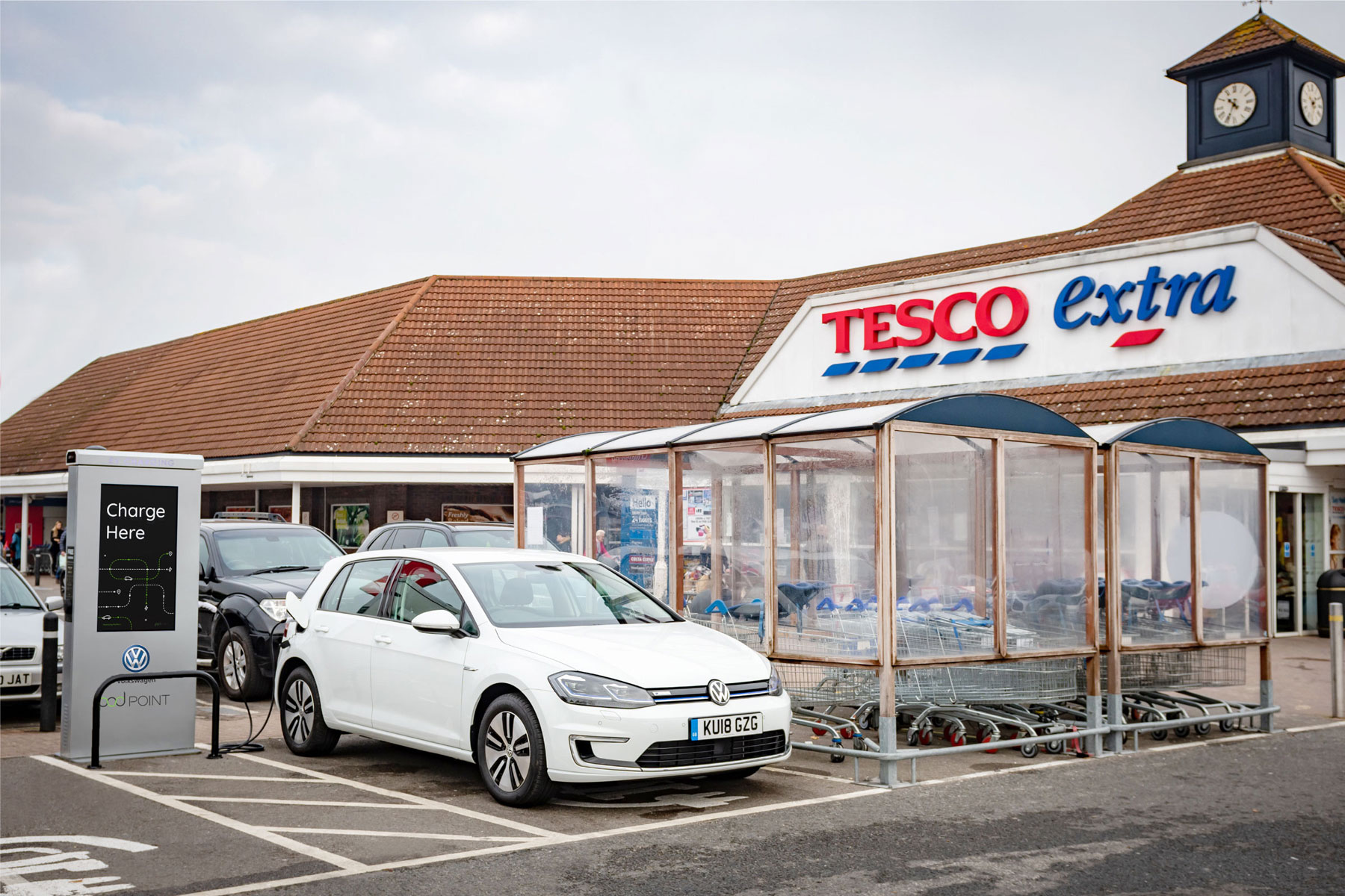 Tesco VW charging network