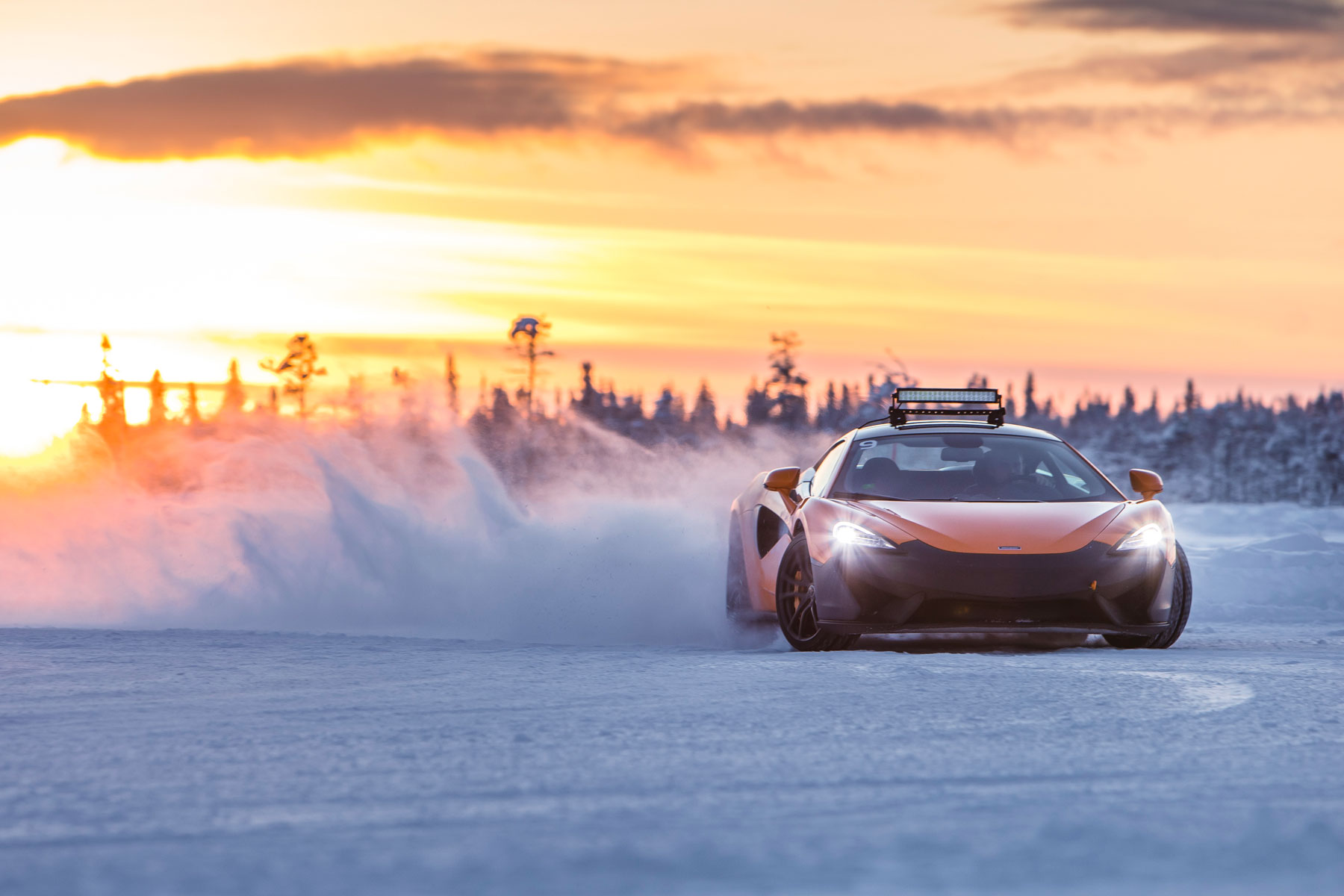 McLaren Arctic driving adventure