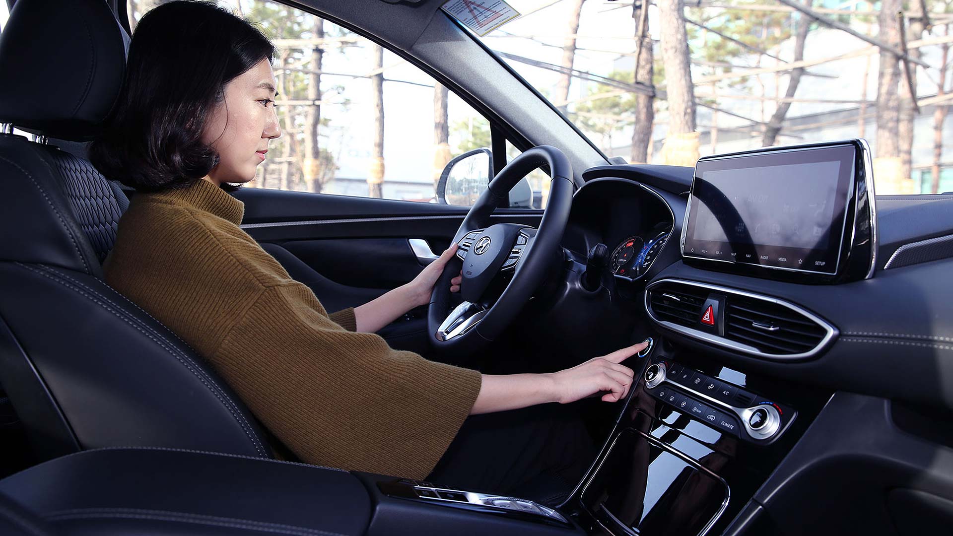 Hyundai fingerprint technology