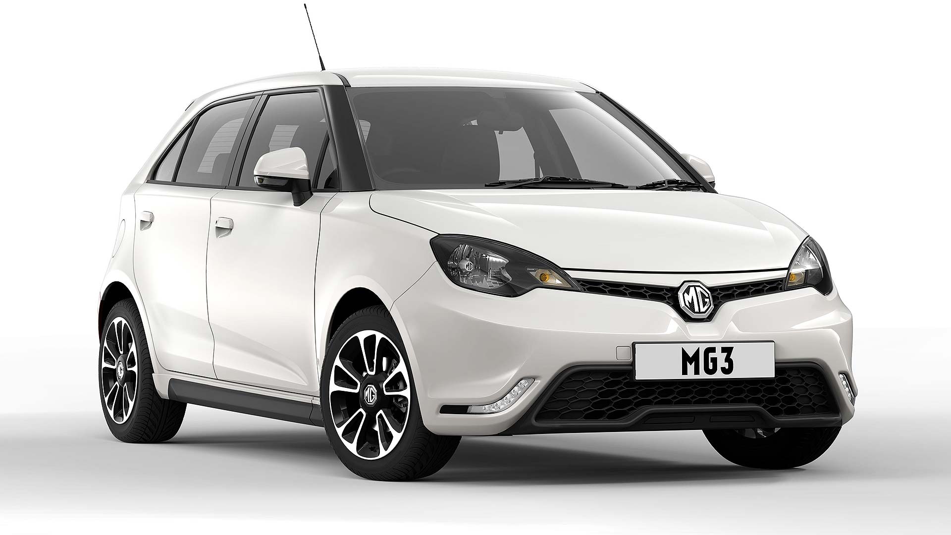 2014 MG3 in white