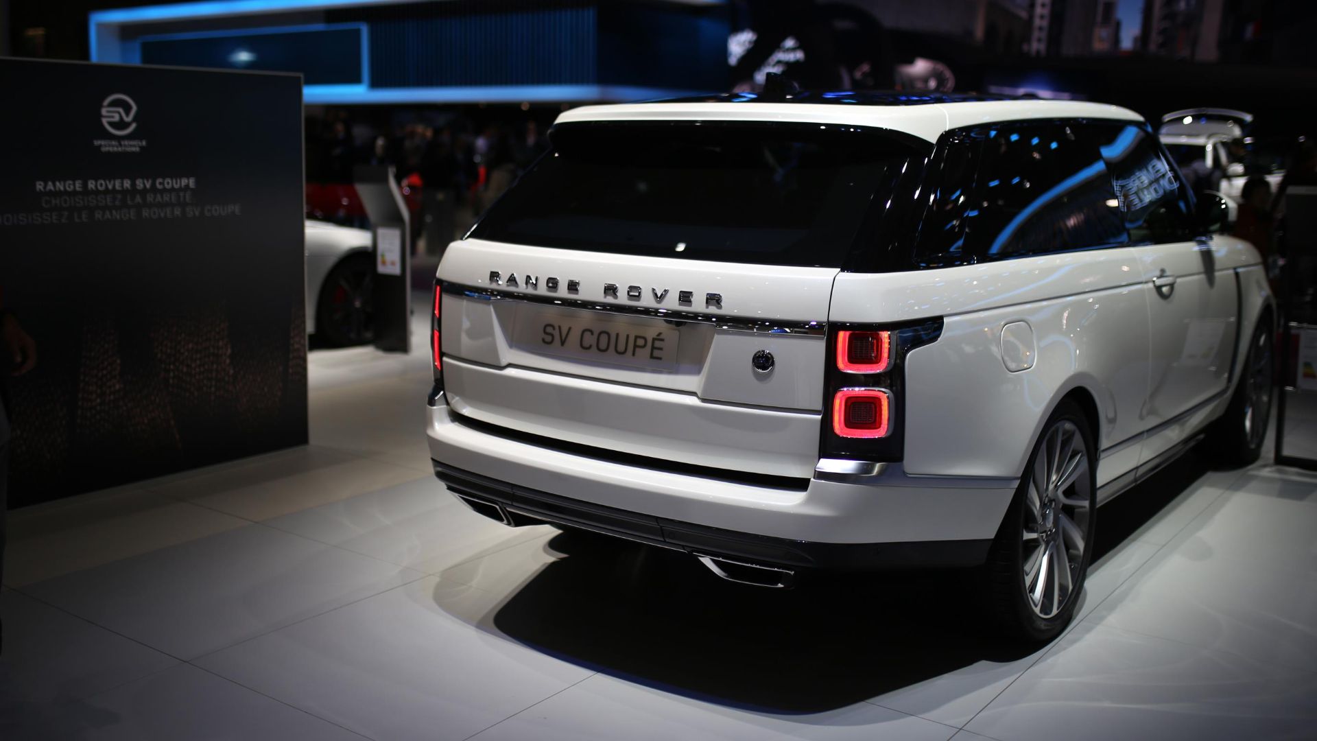 Range Rover SV Coupe dead