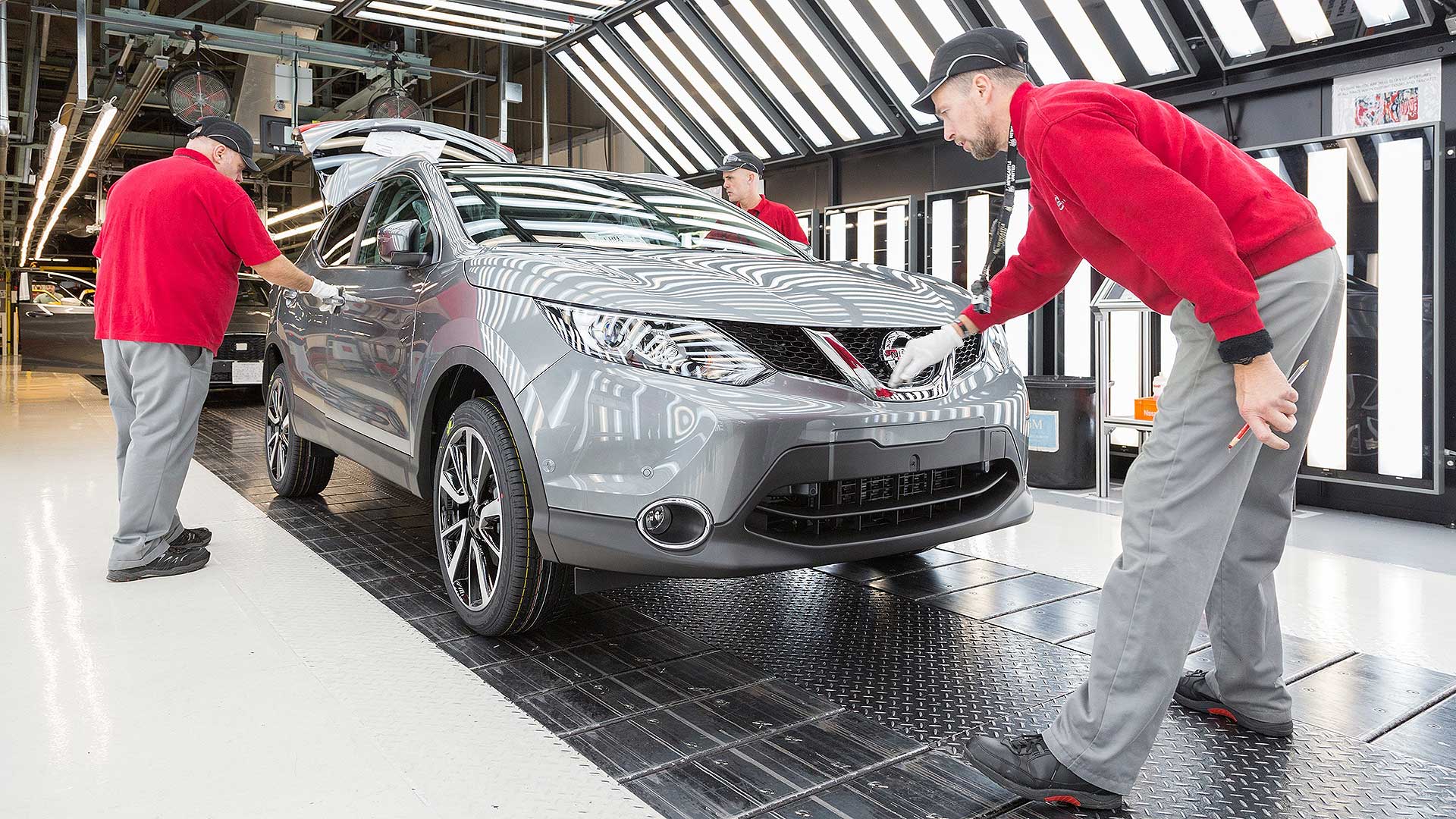 Nissan Qashqai built in Sunderland