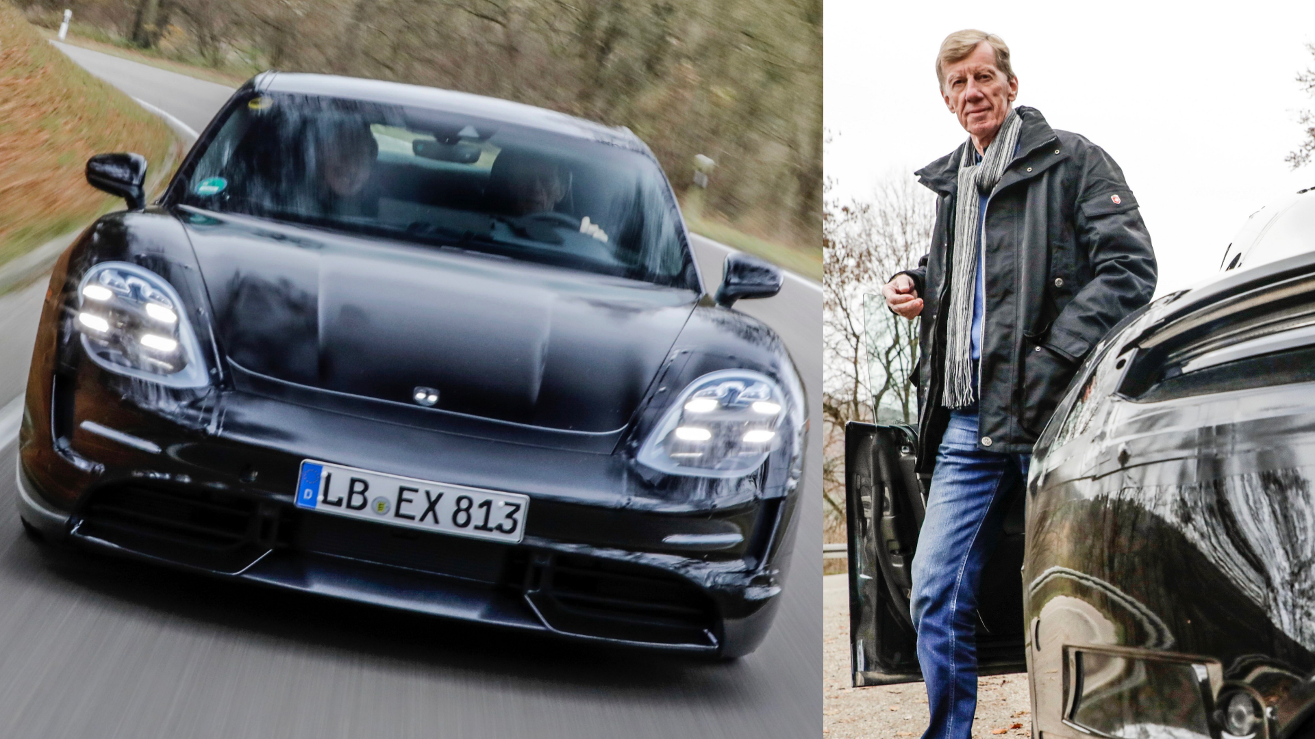 Porsche Taycan Walter Rohrl